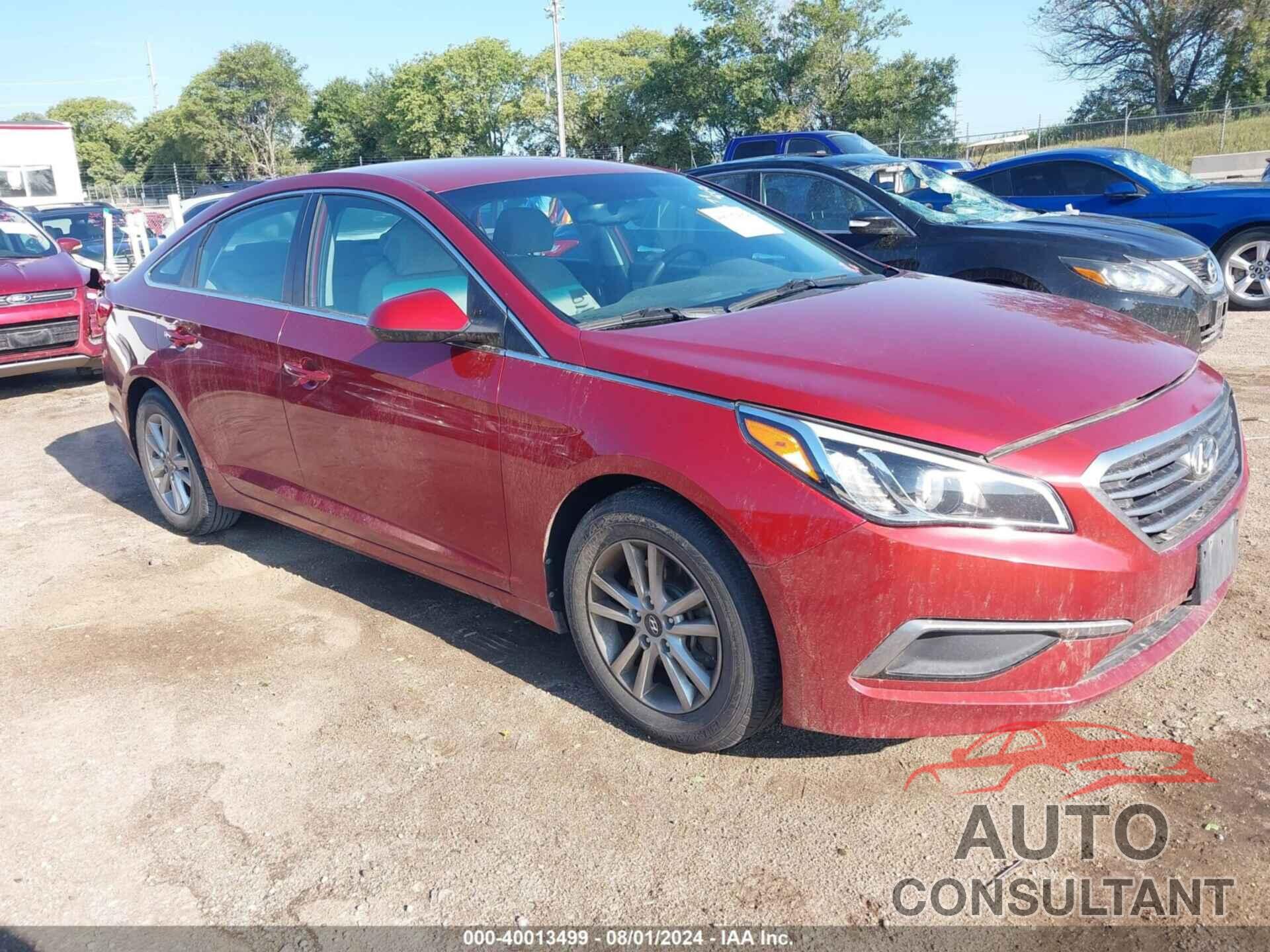 HYUNDAI SONATA 2016 - 5NPE24AF3GH352626