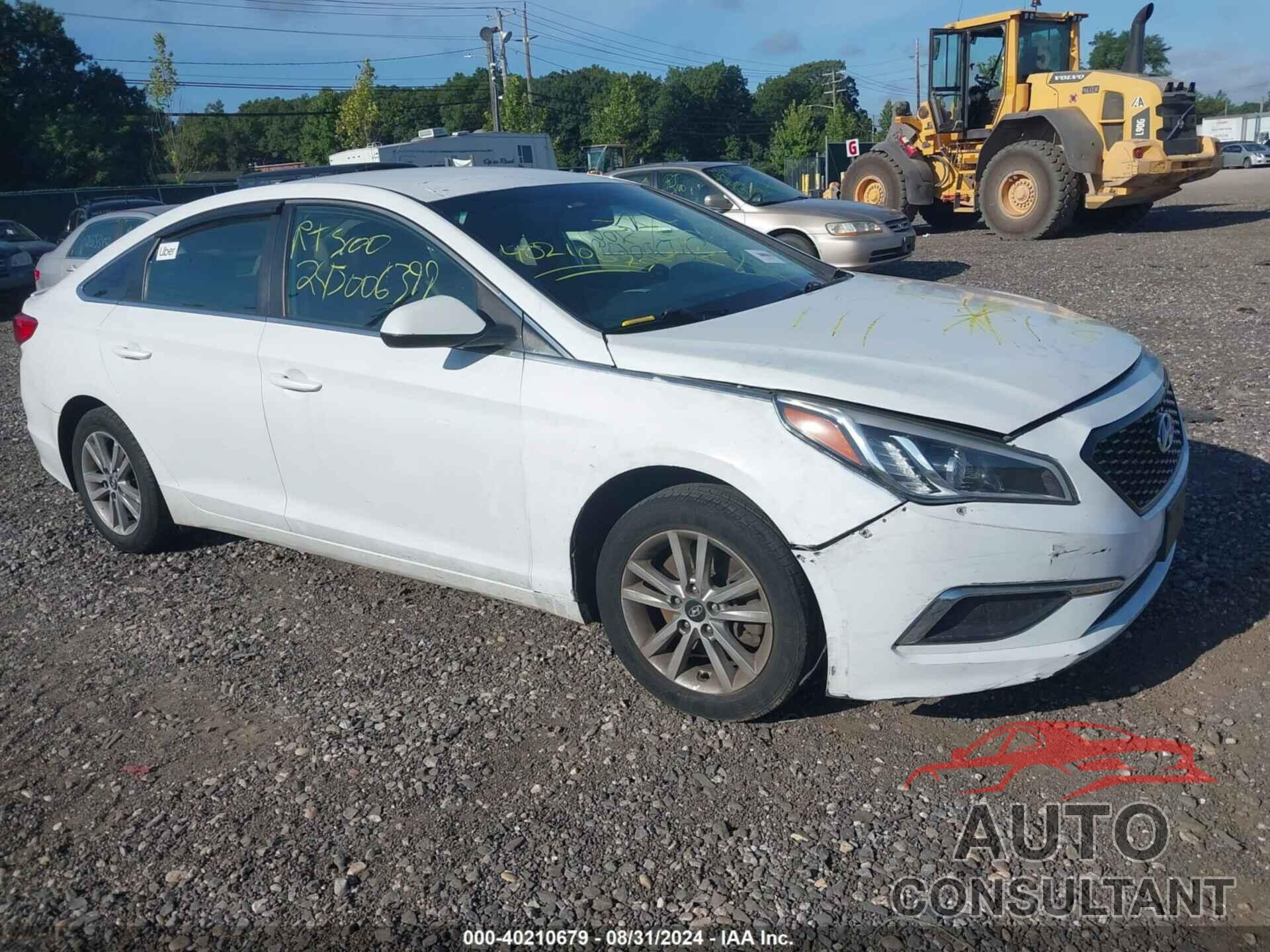 HYUNDAI SONATA 2016 - 5NPE24AF9GH309361