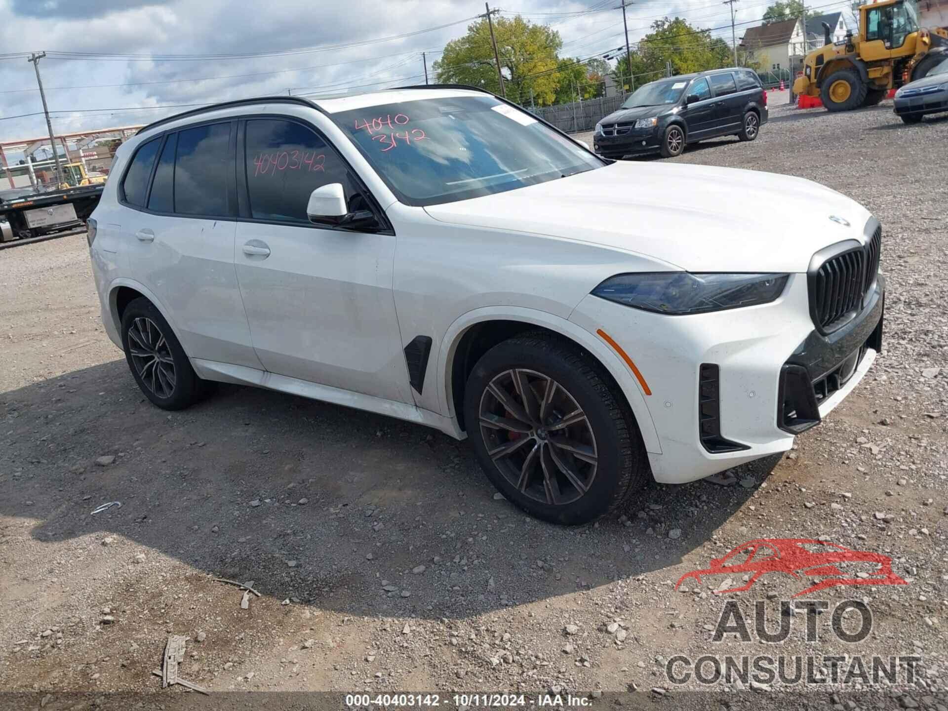 BMW X5 2025 - 5UX23EU0XS9W45081