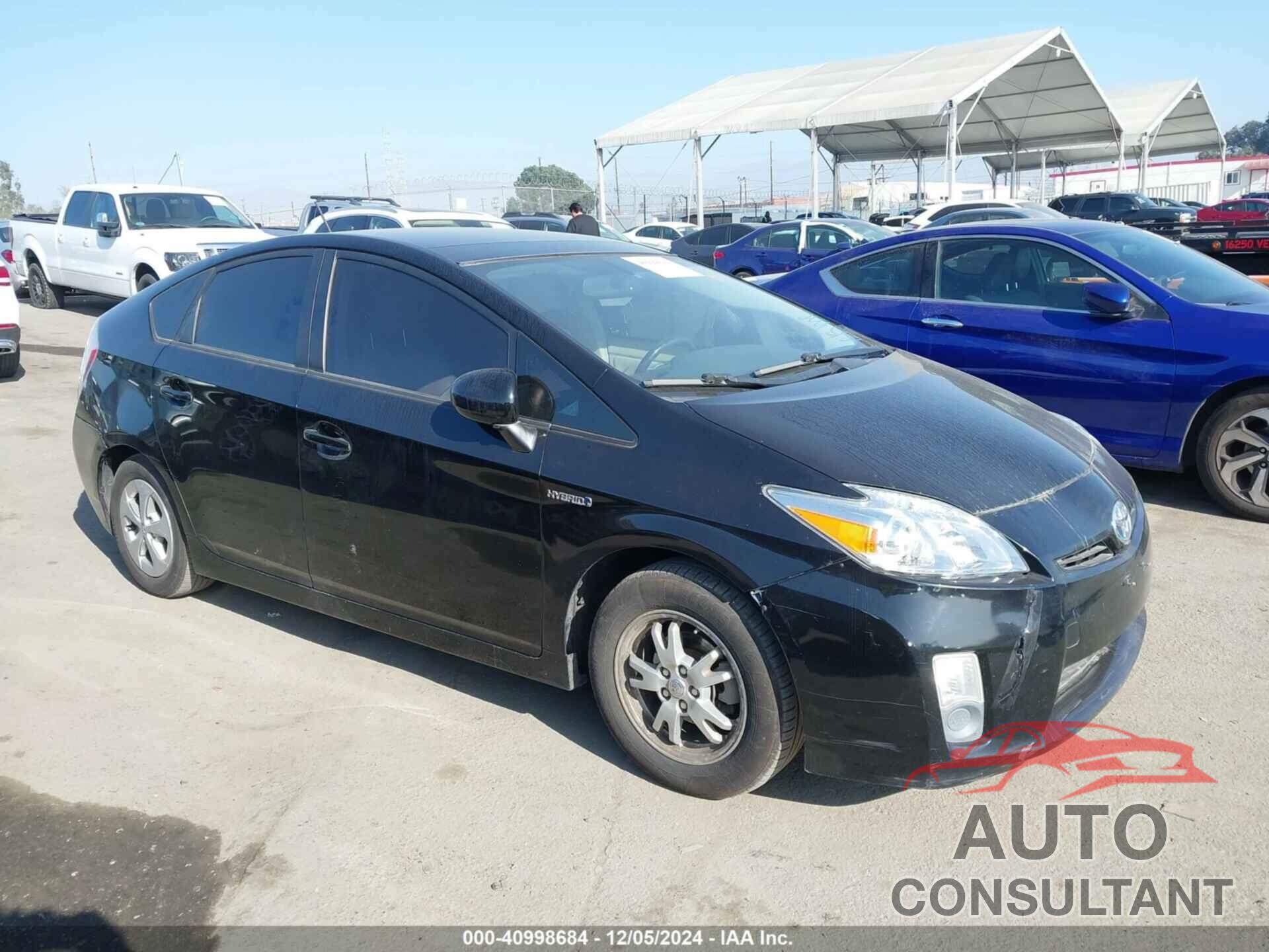 TOYOTA PRIUS 2011 - JTDKN3DU9B5316799