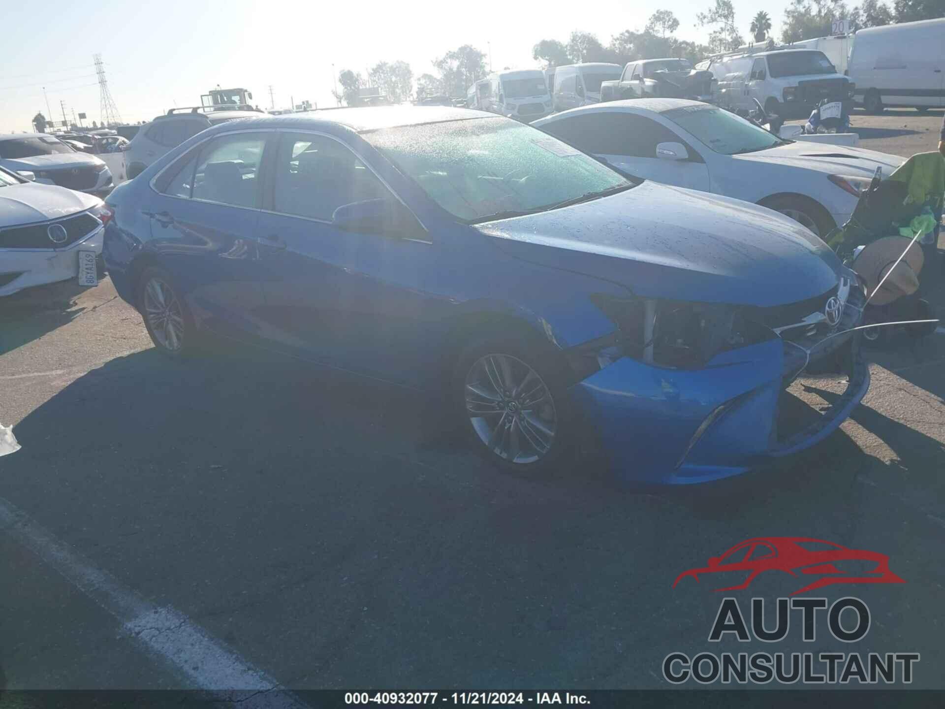 TOYOTA CAMRY 2017 - 4T1BF1FK5HU679558