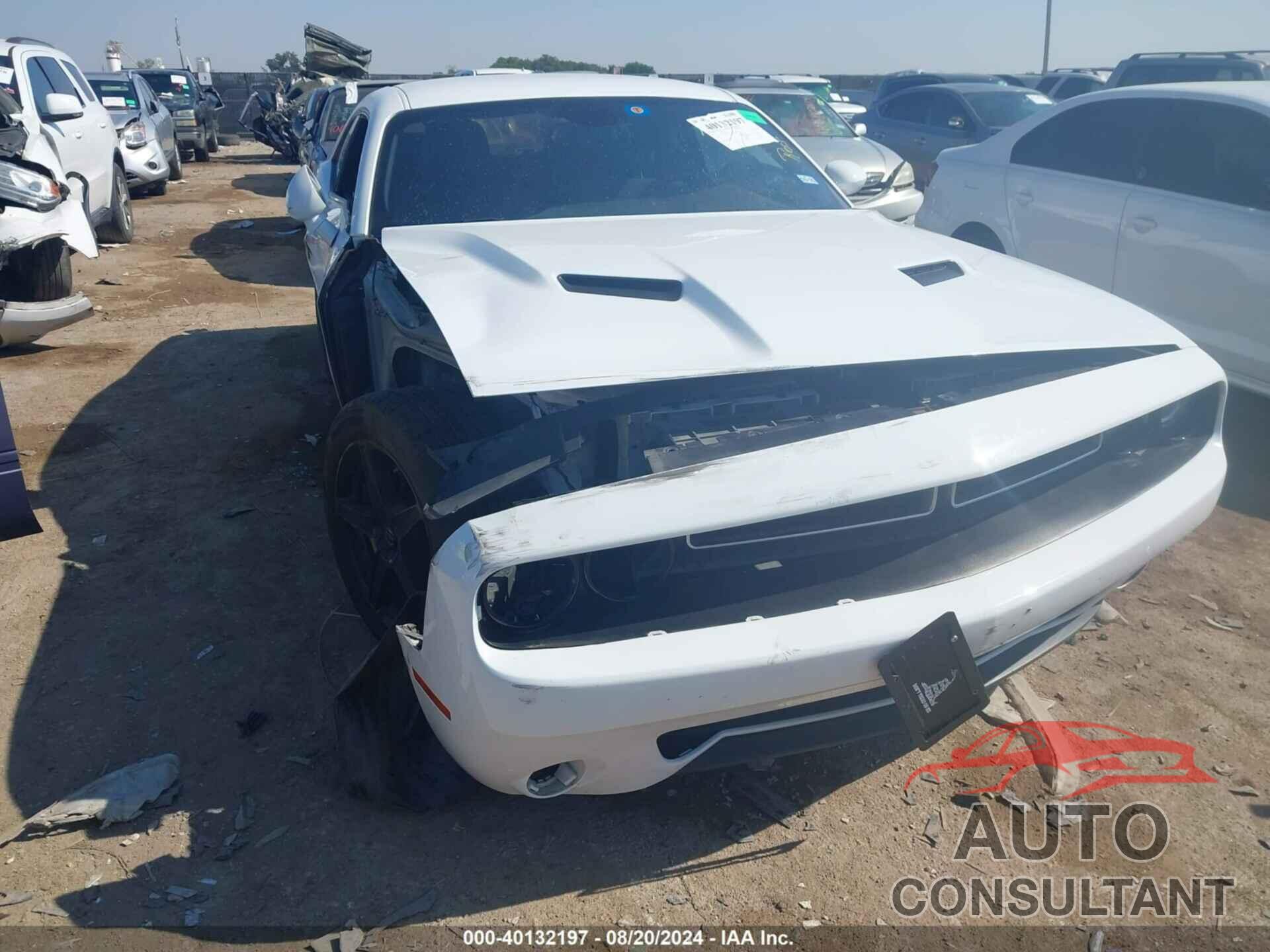 DODGE CHALLENGER 2016 - 2C3CDZAGXGH119167