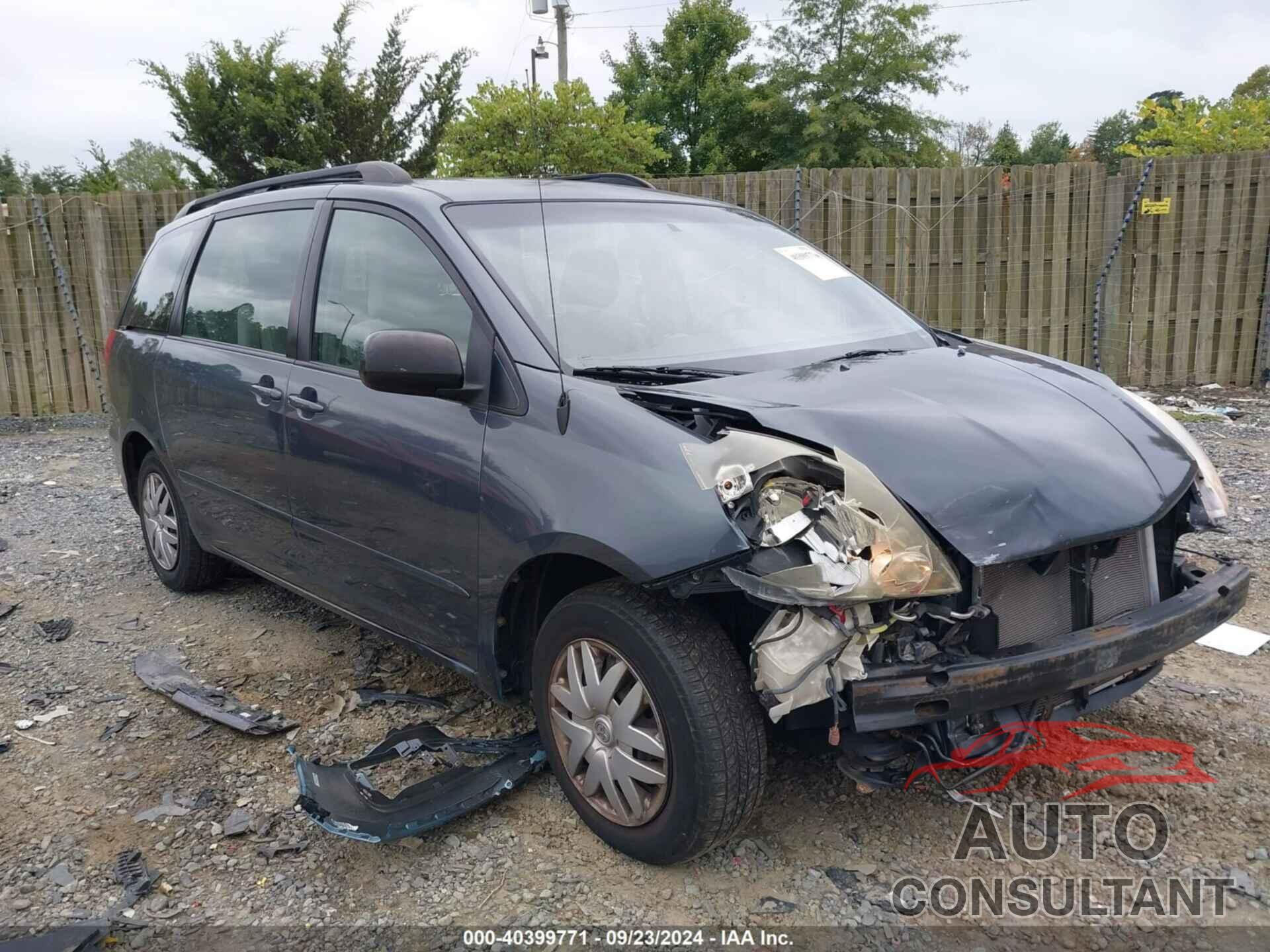 TOYOTA SIENNA 2010 - 5TDKK4CC0AS300460