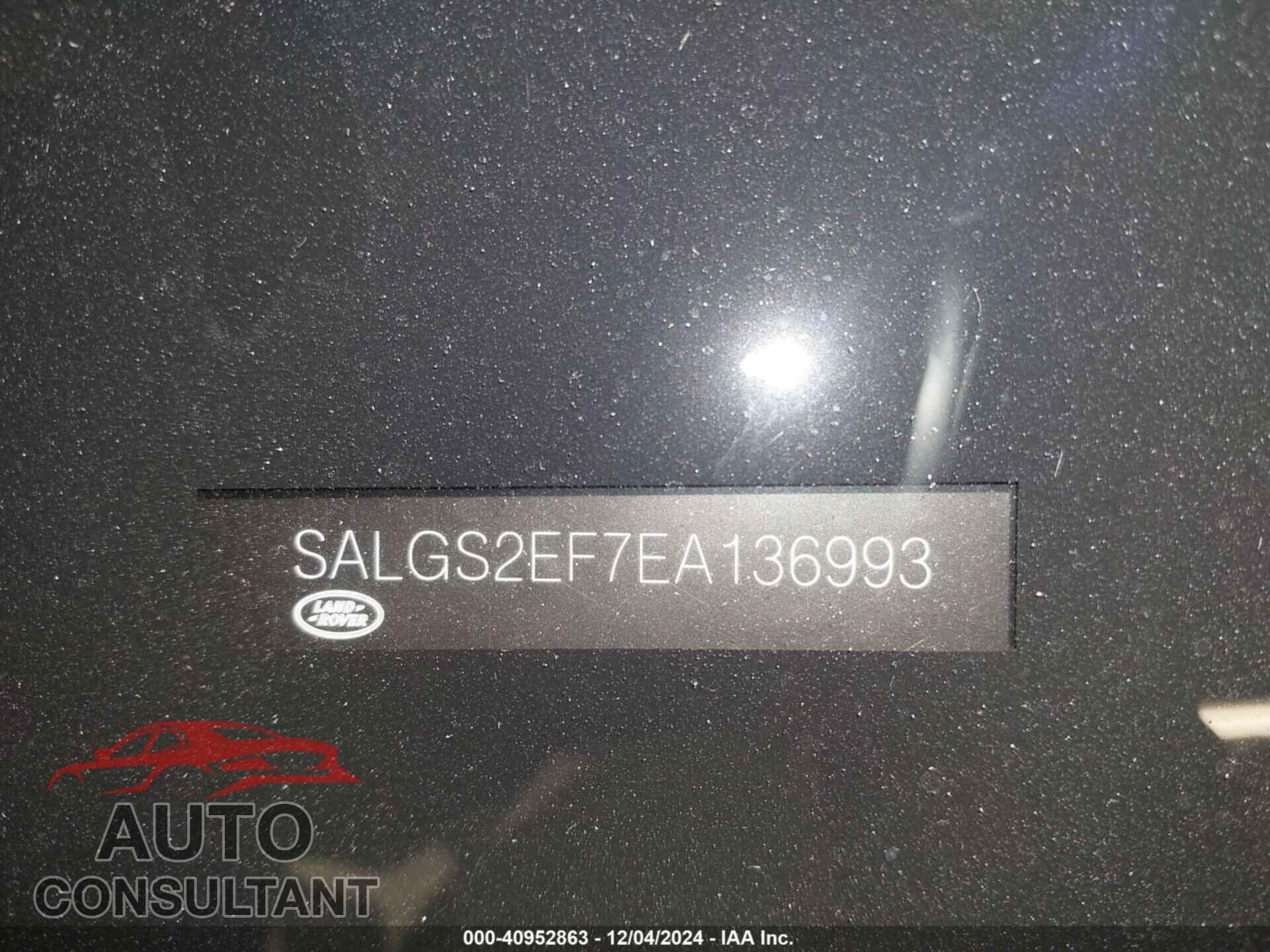 LAND ROVER RANGE ROVER 2014 - SALGS2EF7EA136993