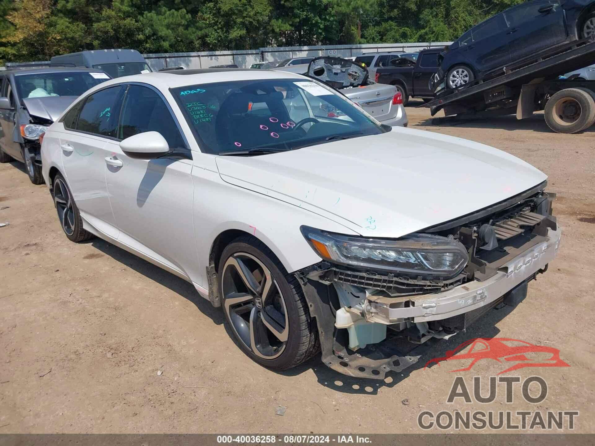 HONDA ACCORD 2020 - 1HGCV2F35LA010938