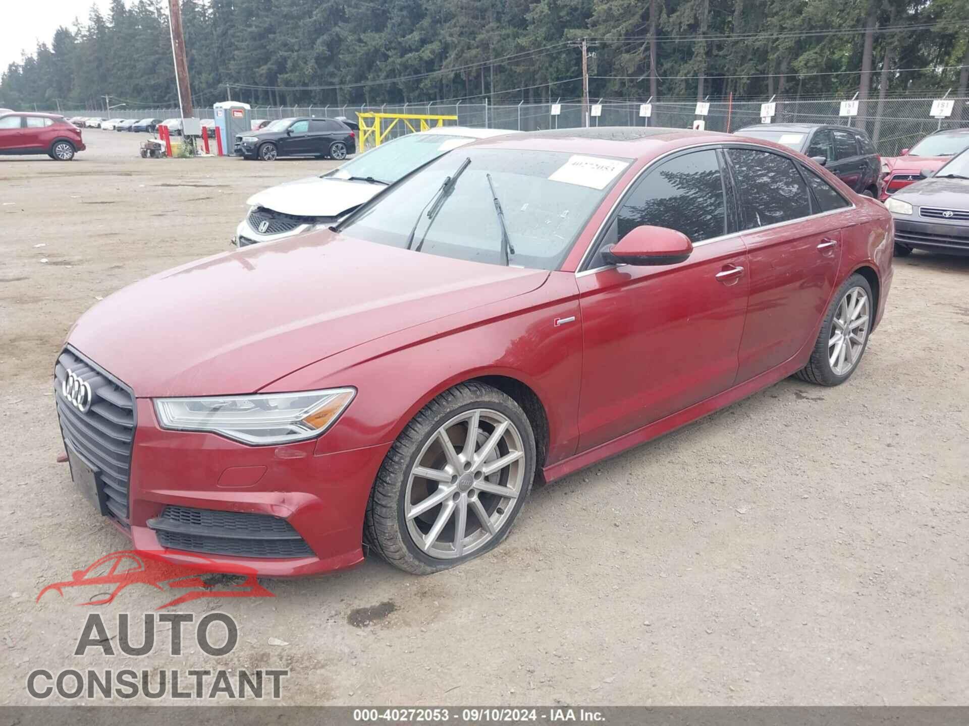 AUDI A6 2017 - WAUF2AFC8HN003414
