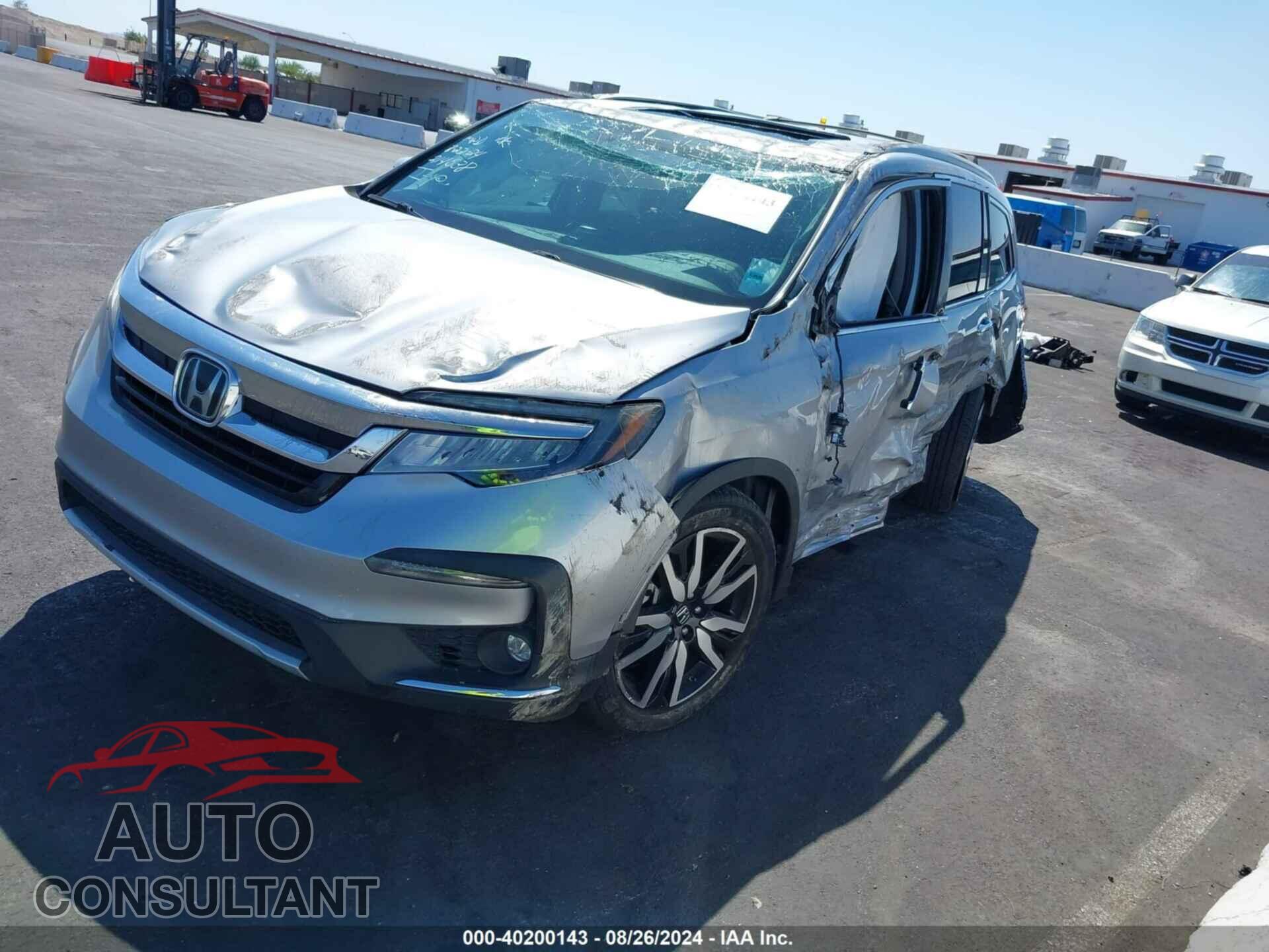 HONDA PILOT 2019 - 5FNYF6H04KB091559