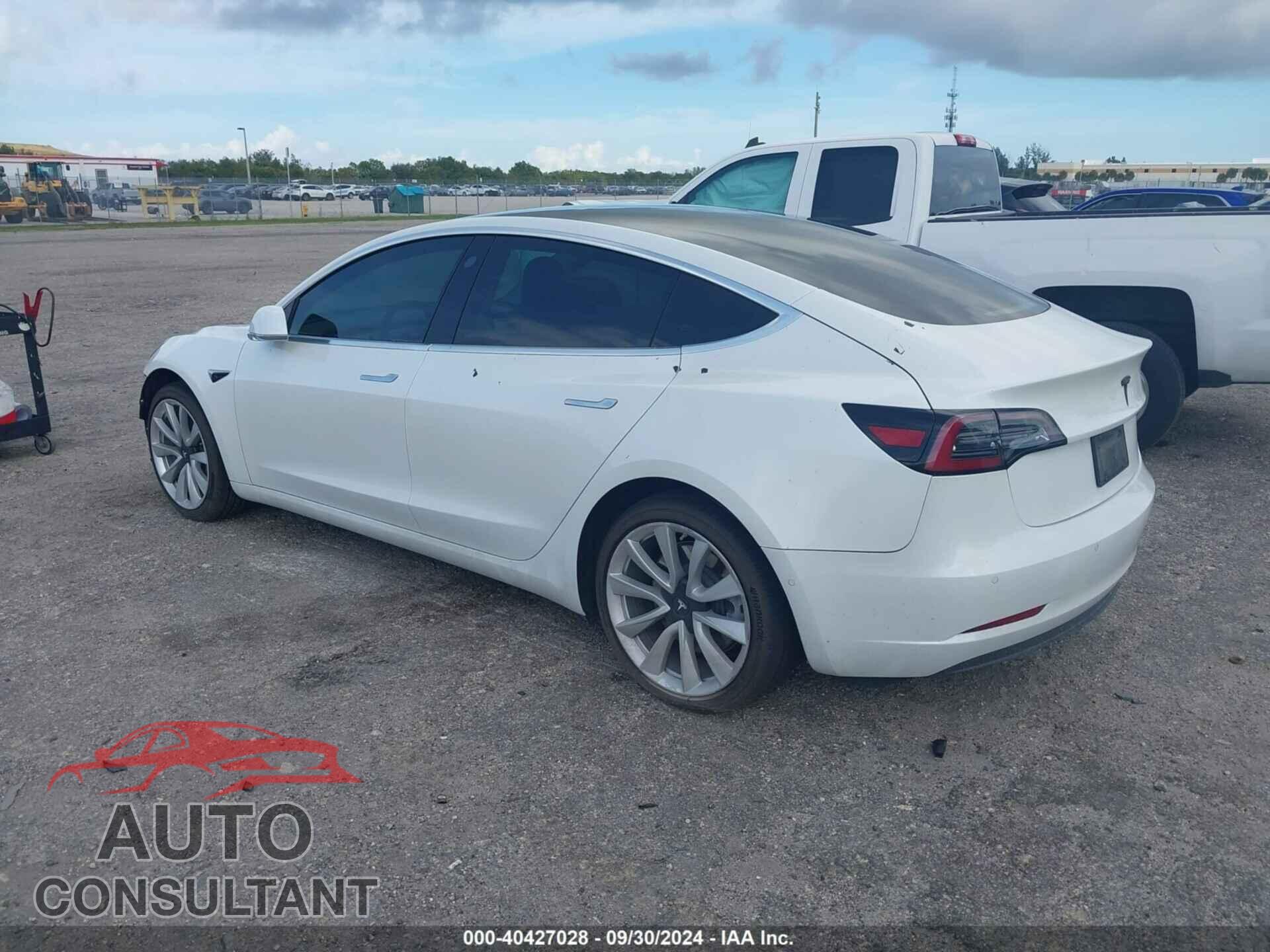 TESLA MODEL 3 2019 - 5YJ3E1EA0KF417578