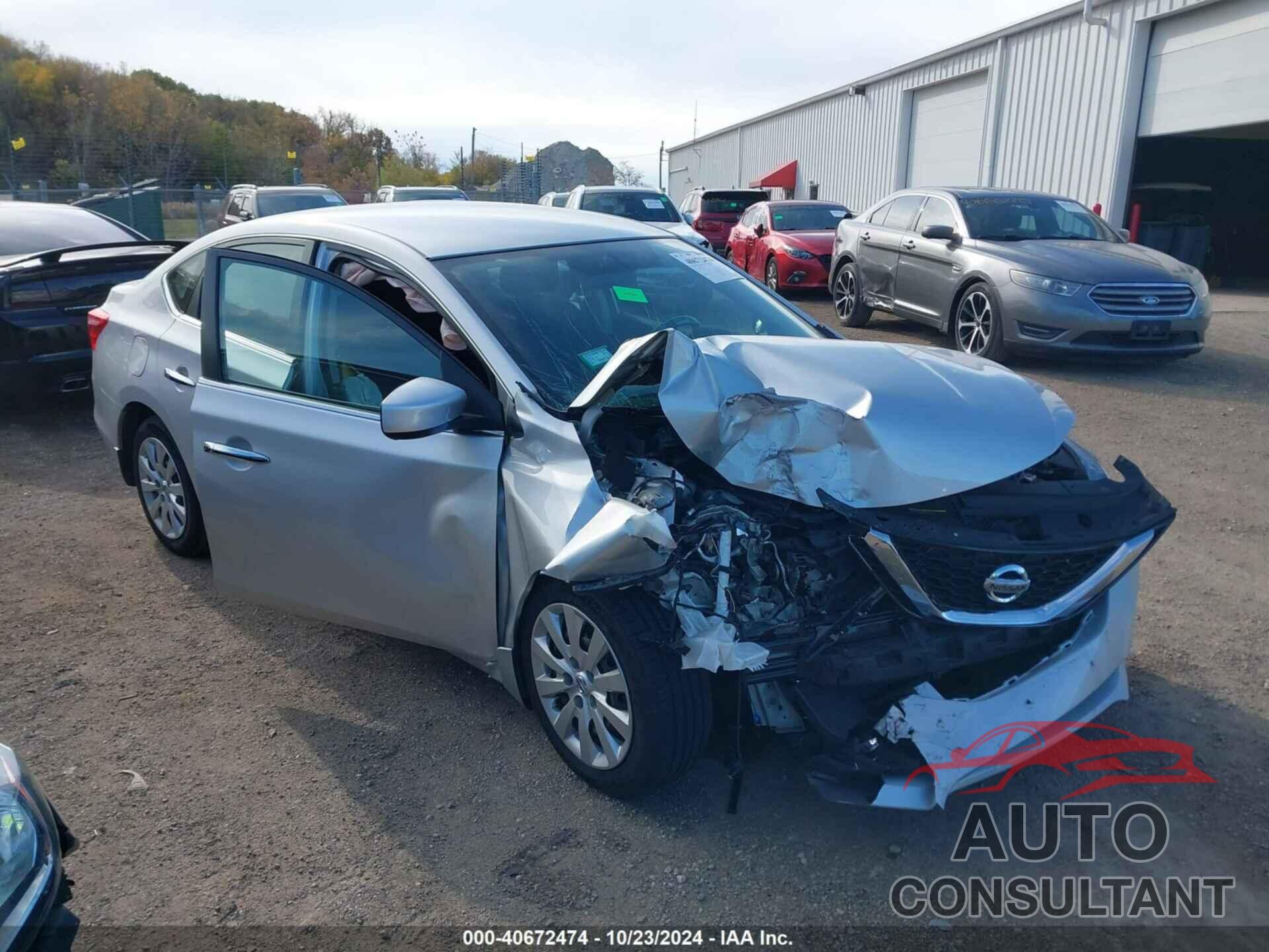 NISSAN SENTRA 2019 - 3N1AB7AP9KY414330