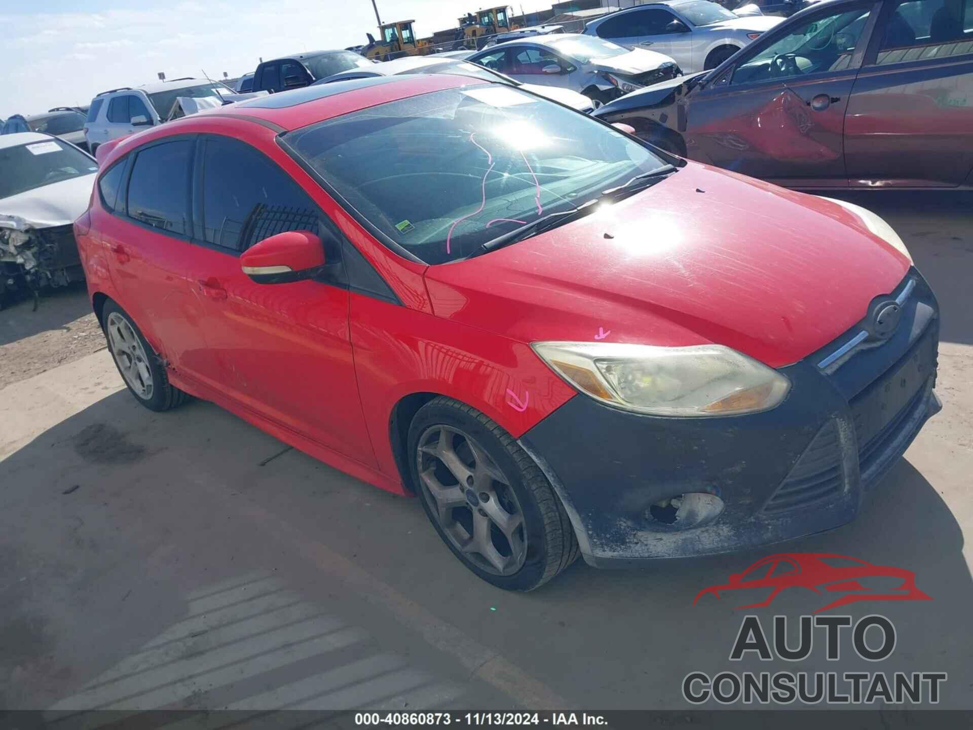 FORD FOCUS ST 2014 - 1FADP3L90EL168161