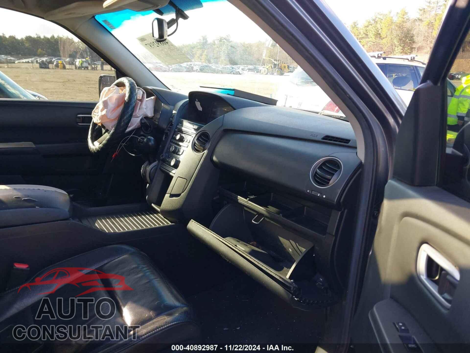 HONDA PILOT 2012 - 5FNYF4H57CB003380