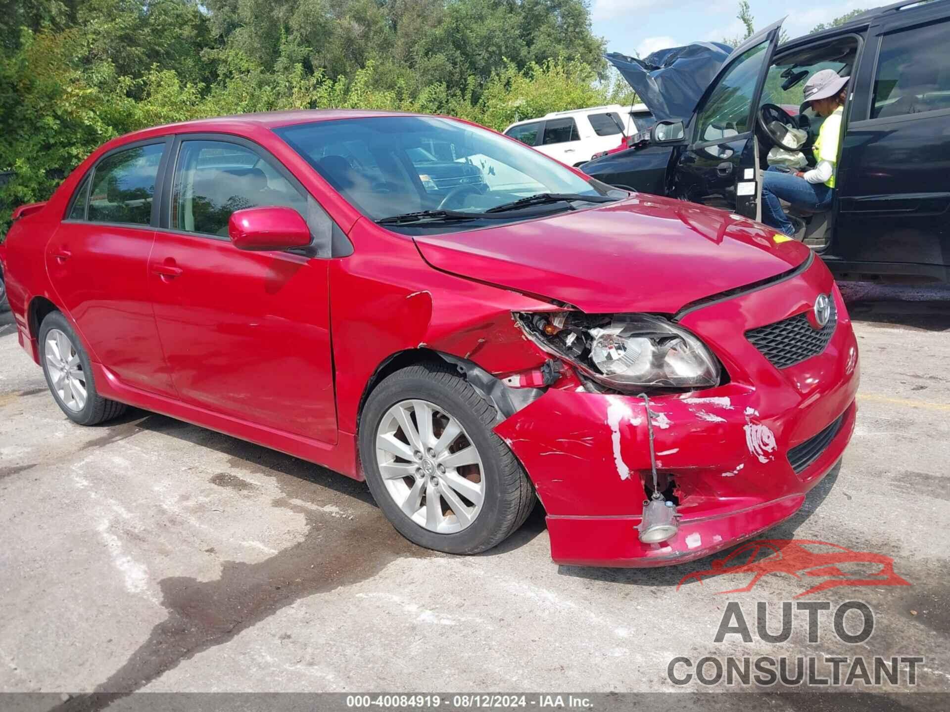 TOYOTA COROLLA 2010 - 1NXBU4EE1AZ298878