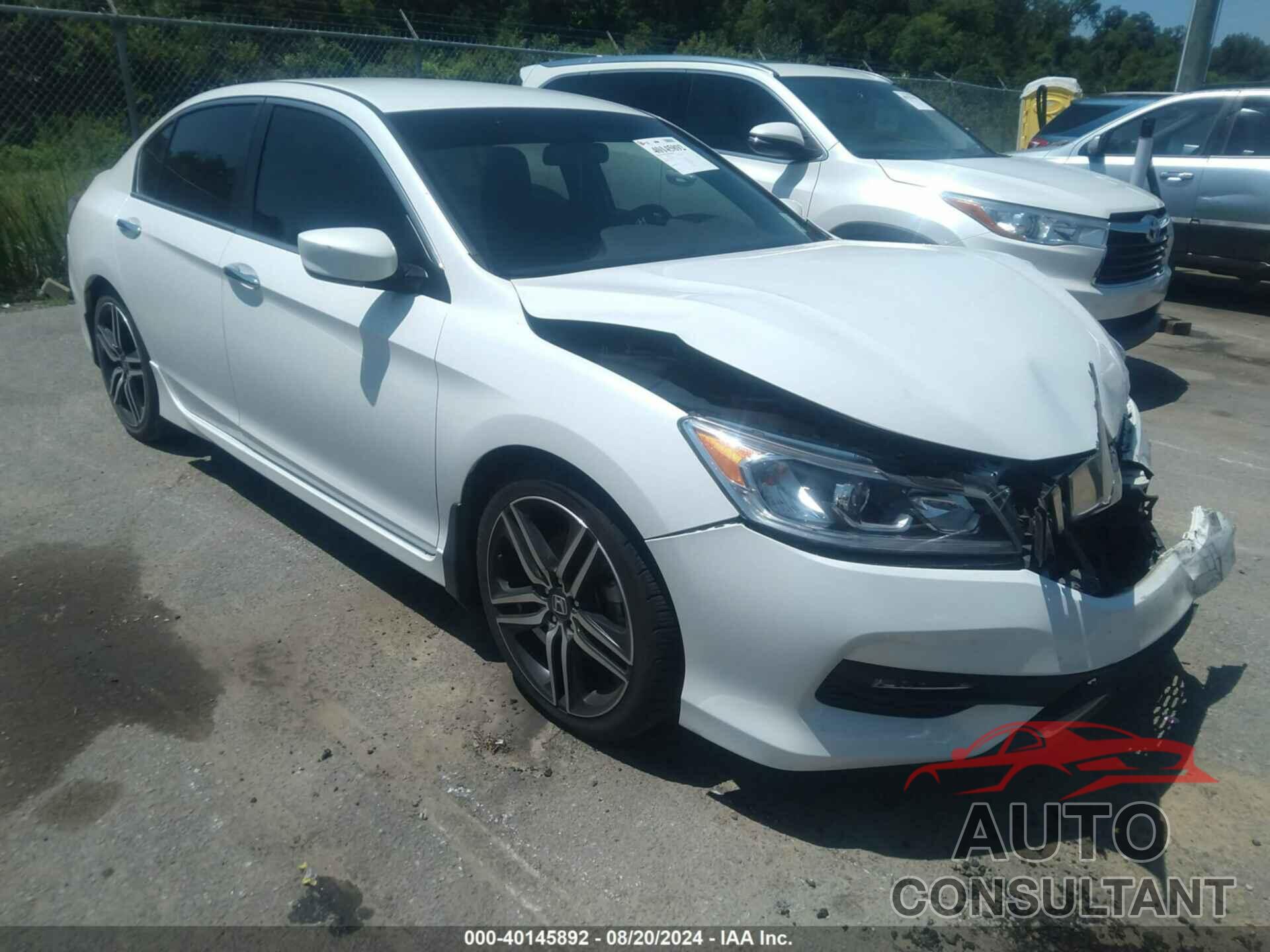 HONDA ACCORD 2017 - 1HGCR2F12HA055913