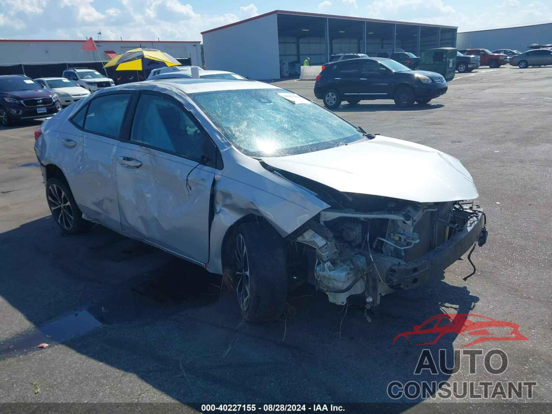 TOYOTA COROLLA 2018 - 2T1BURHE6JC983095
