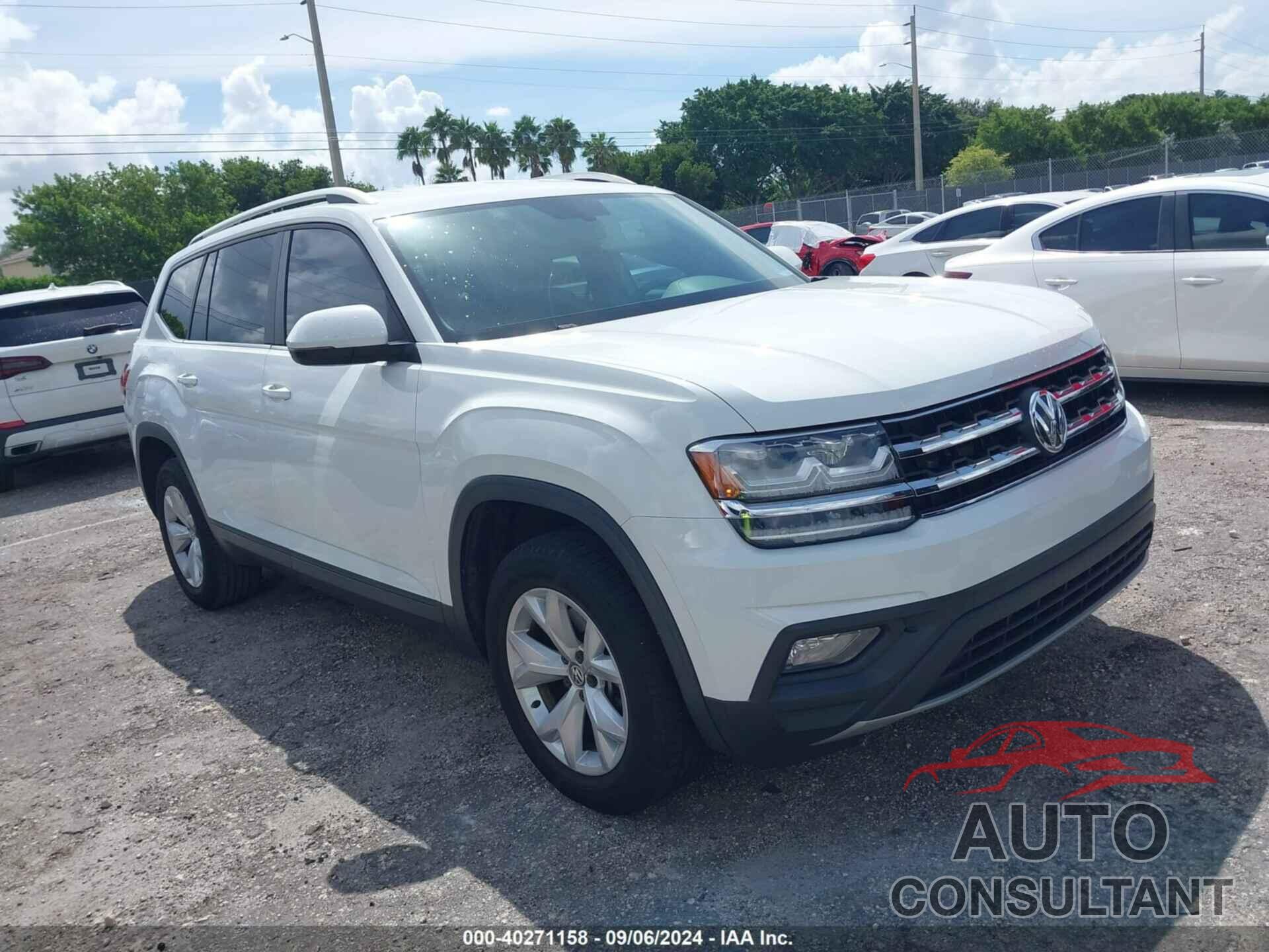 VOLKSWAGEN ATLAS 2018 - 1V2CR2CA2JC520847