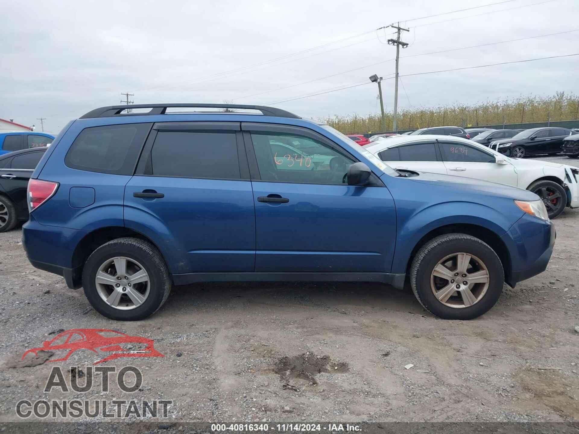 SUBARU FORESTER 2012 - JF2SHBBC9CG447914