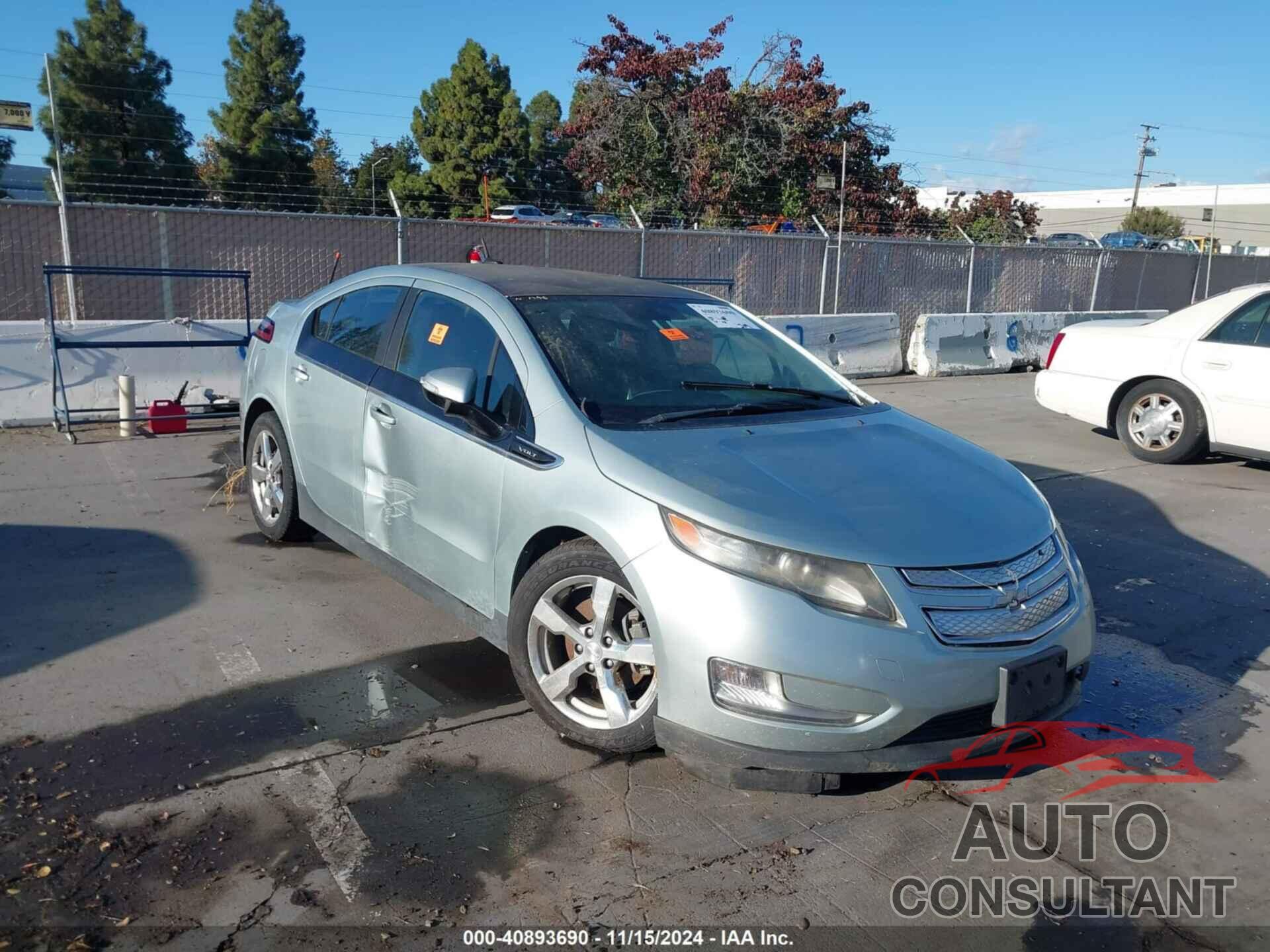 CHEVROLET VOLT 2012 - 1G1RA6E49CU105869