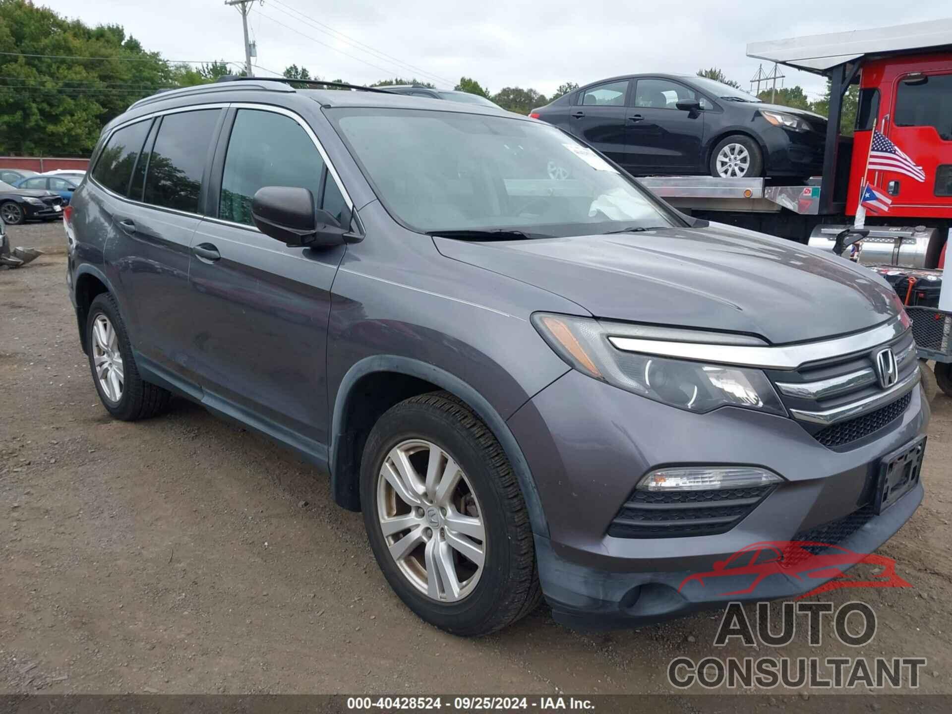 HONDA PILOT 2016 - 5FNYF6H10GB049146