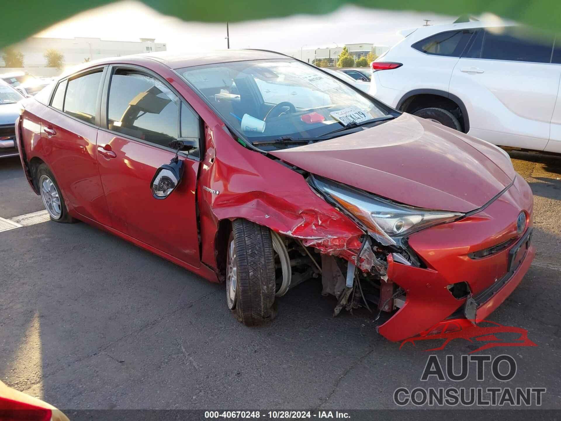 TOYOTA PRIUS 2018 - JTDKBRFU2J3589280