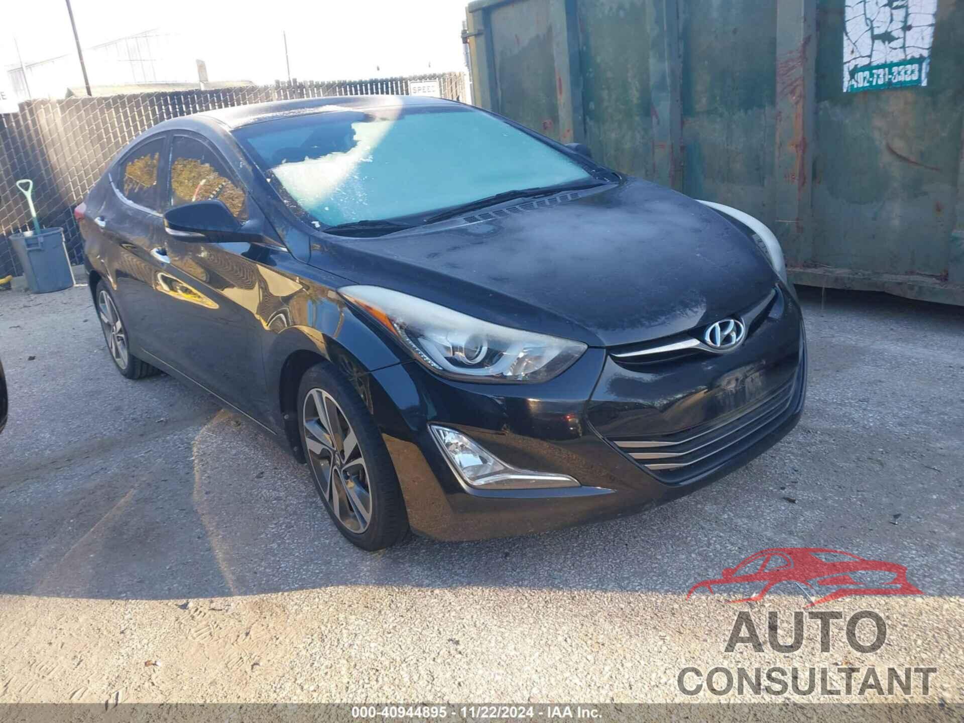 HYUNDAI ELANTRA 2015 - 5NPDH4AE9FH616934