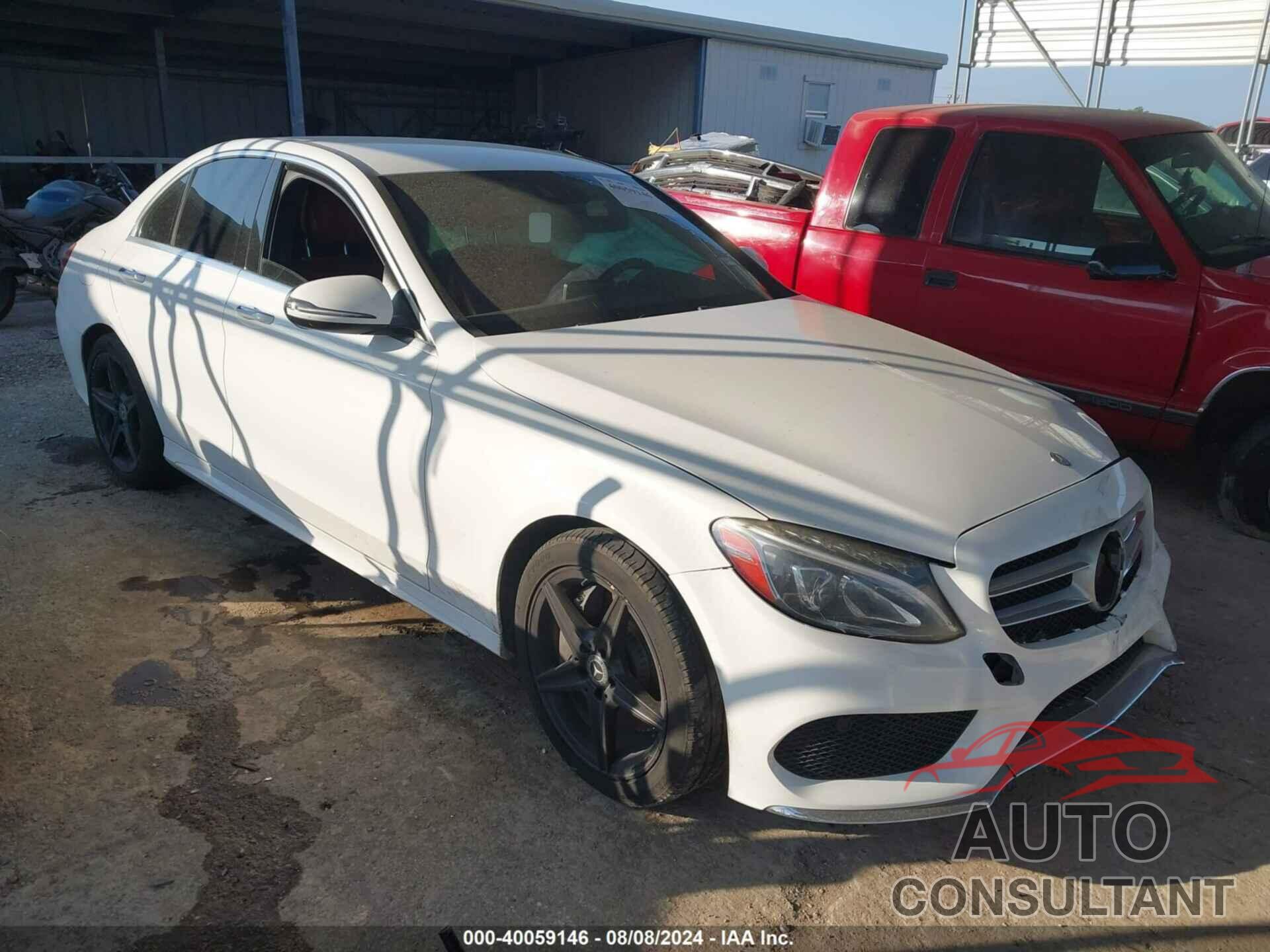 MERCEDES-BENZ C 300 2016 - 55SWF4JB8GU158483