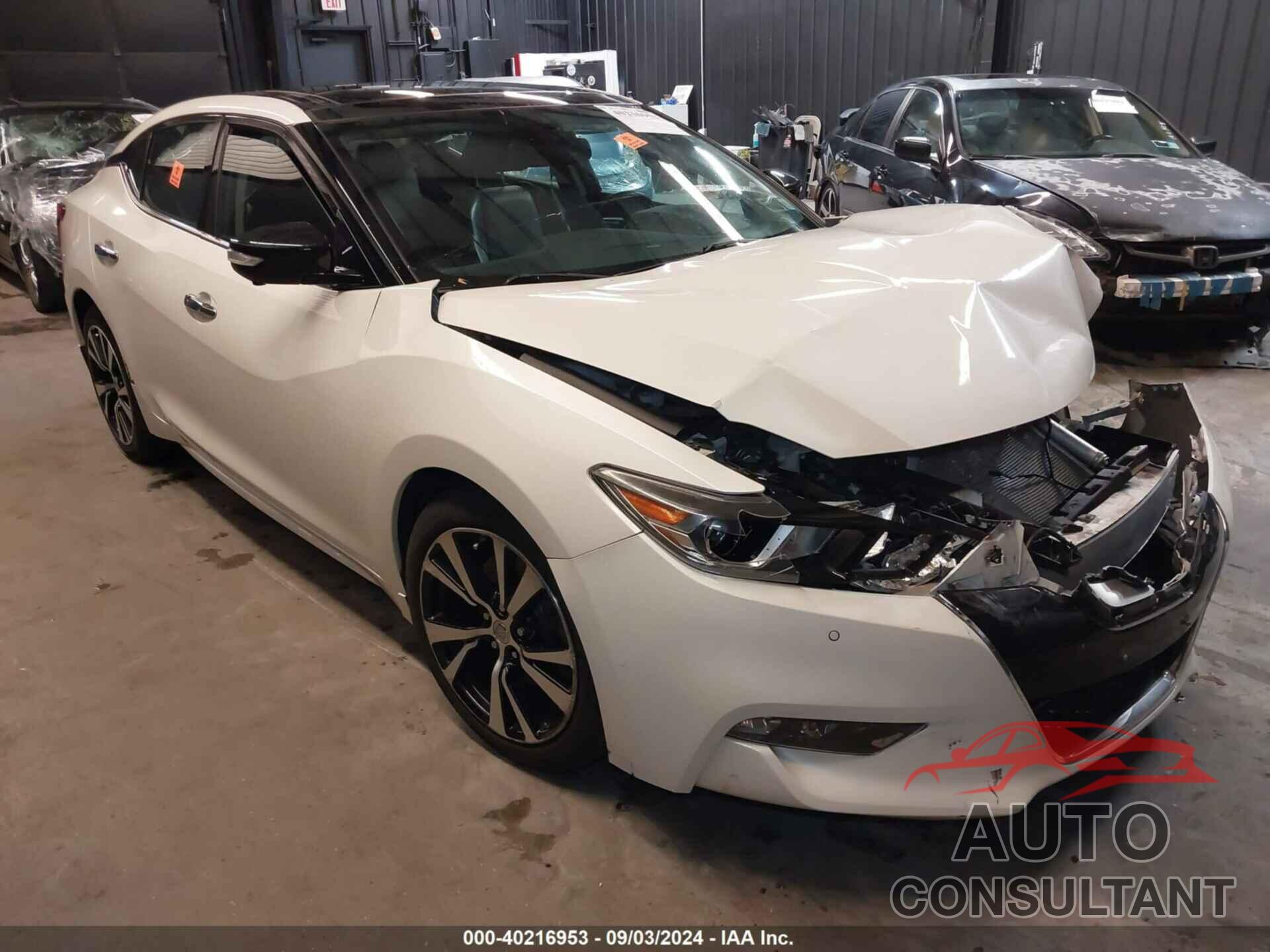 NISSAN MAXIMA 2017 - 1N4AA6AP9HC454652