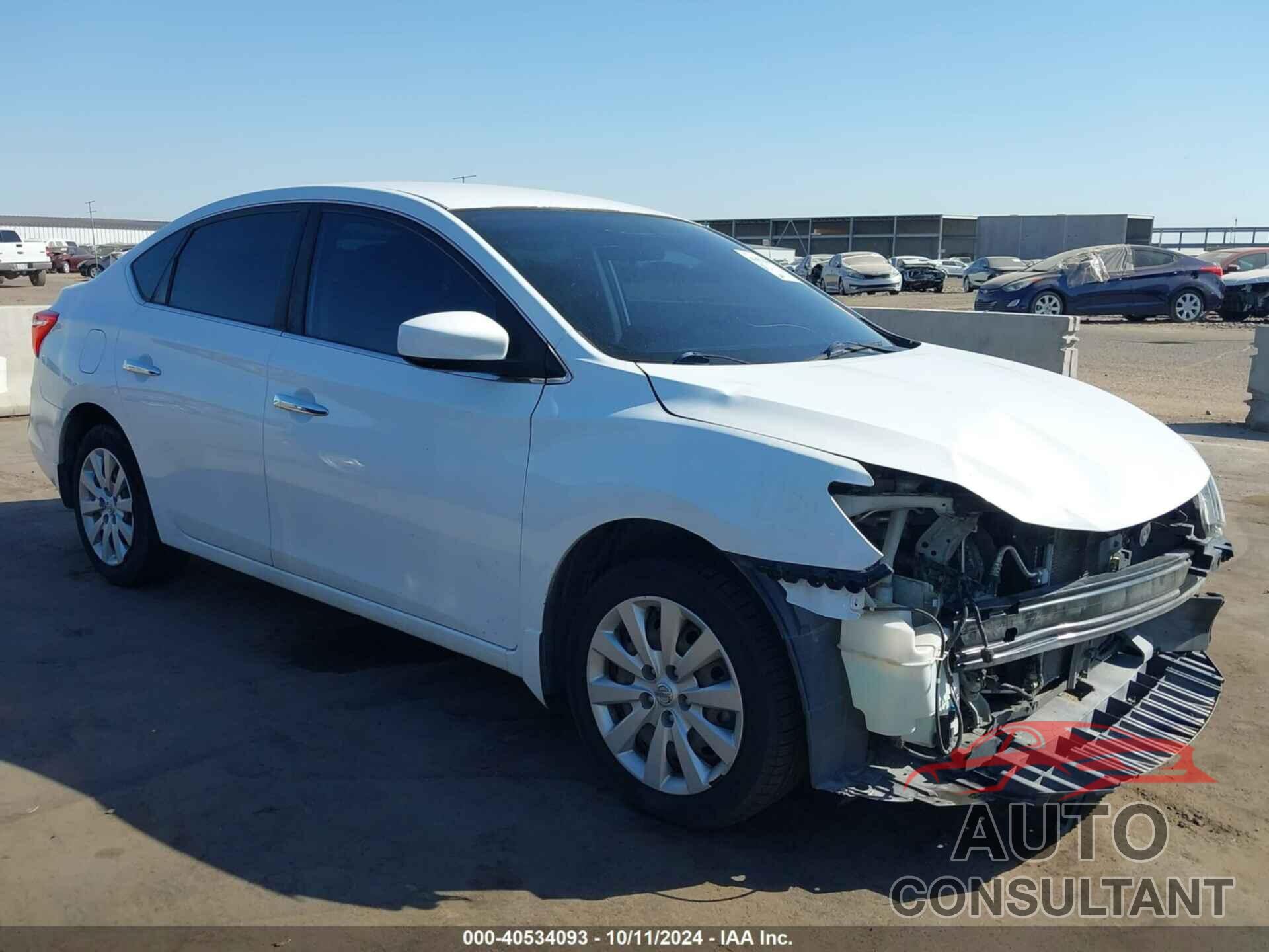 NISSAN SENTRA 2016 - 3N1AB7AP8GY292969