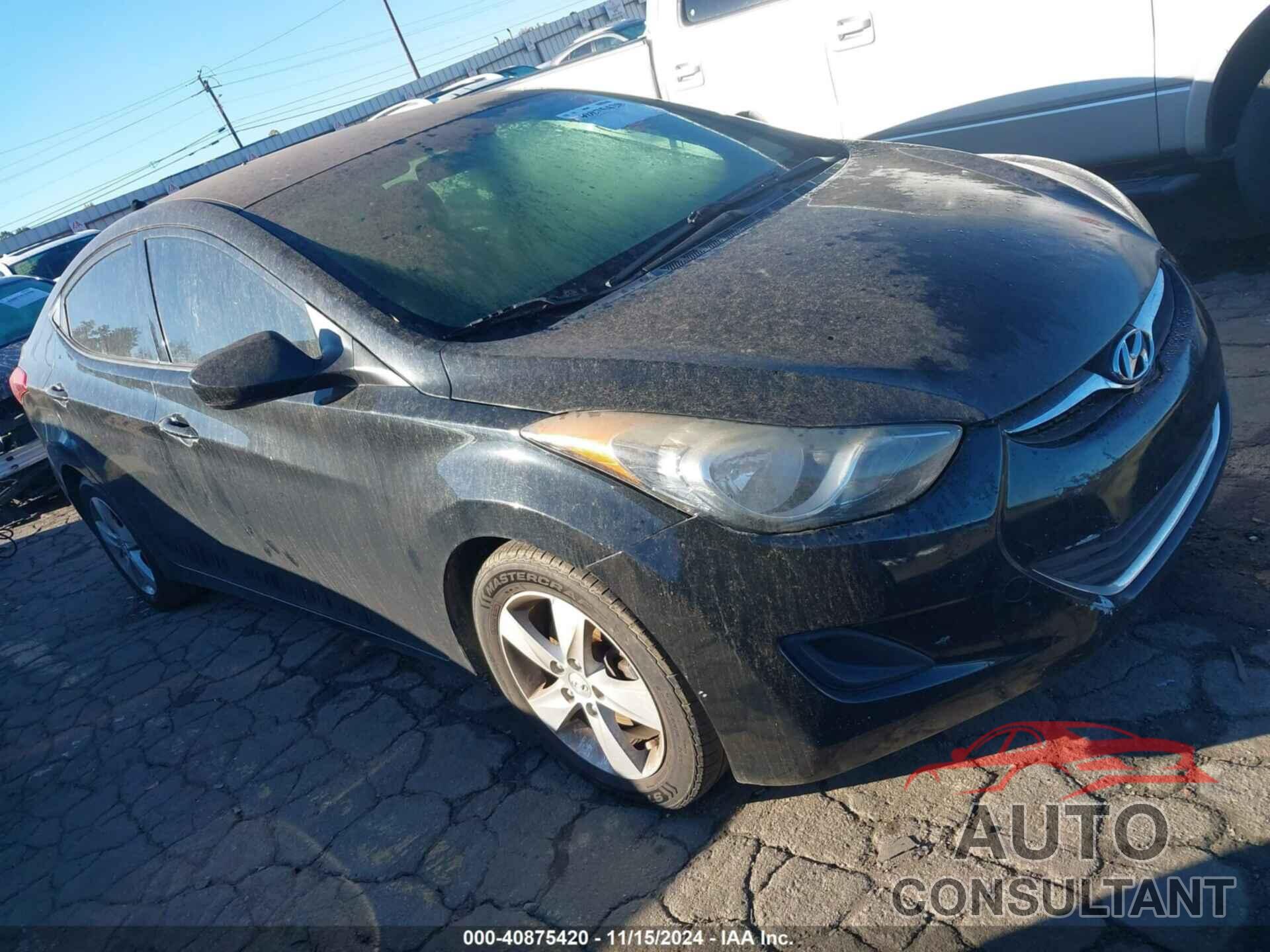 HYUNDAI ELANTRA 2013 - 5NPDH4AE8DH314046