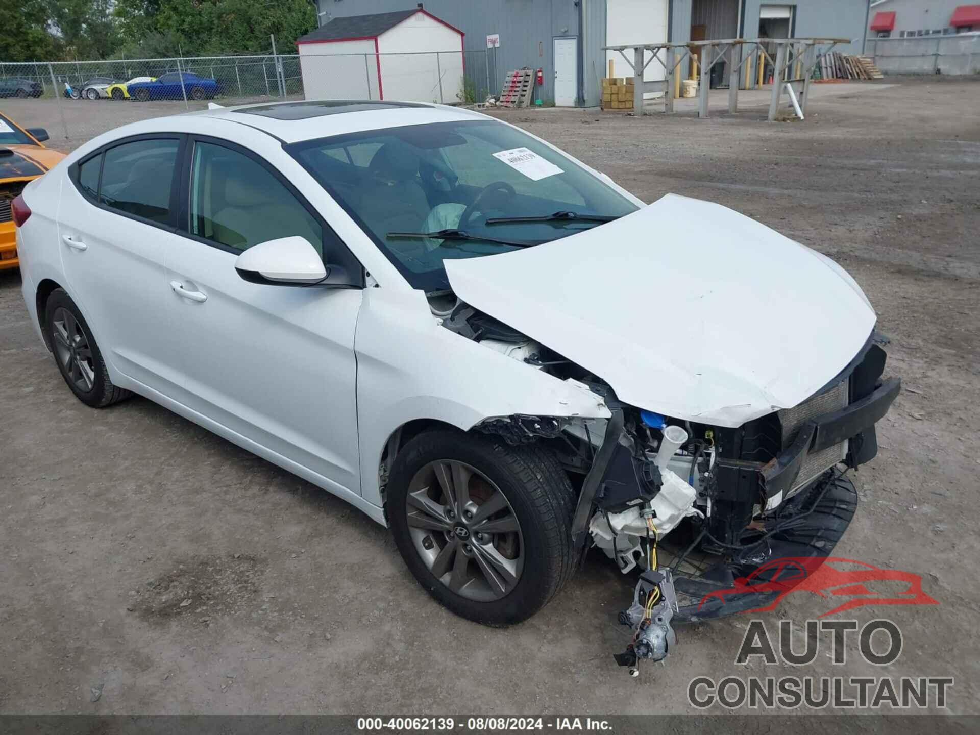 HYUNDAI ELANTRA 2018 - 5NPD84LF7JH247117