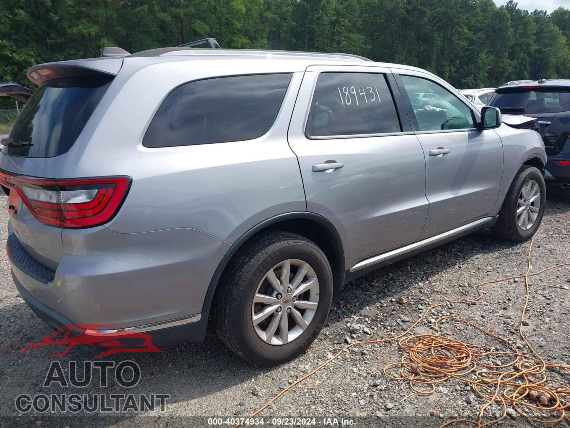 DODGE DURANGO 2021 - 1C4RDHAG6MC660330