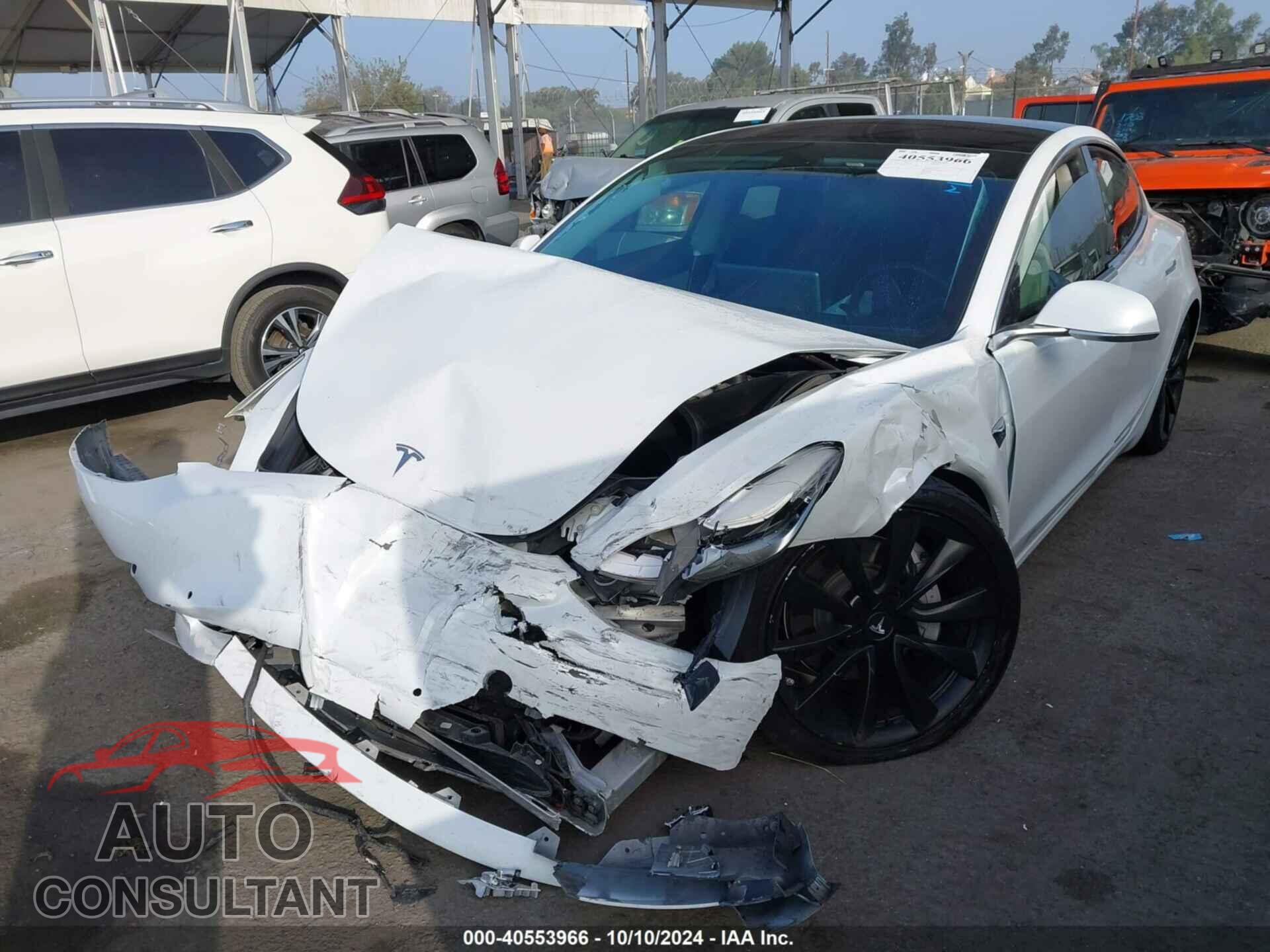 TESLA MODEL 3 2018 - 5YJ3E1EA1JF038751