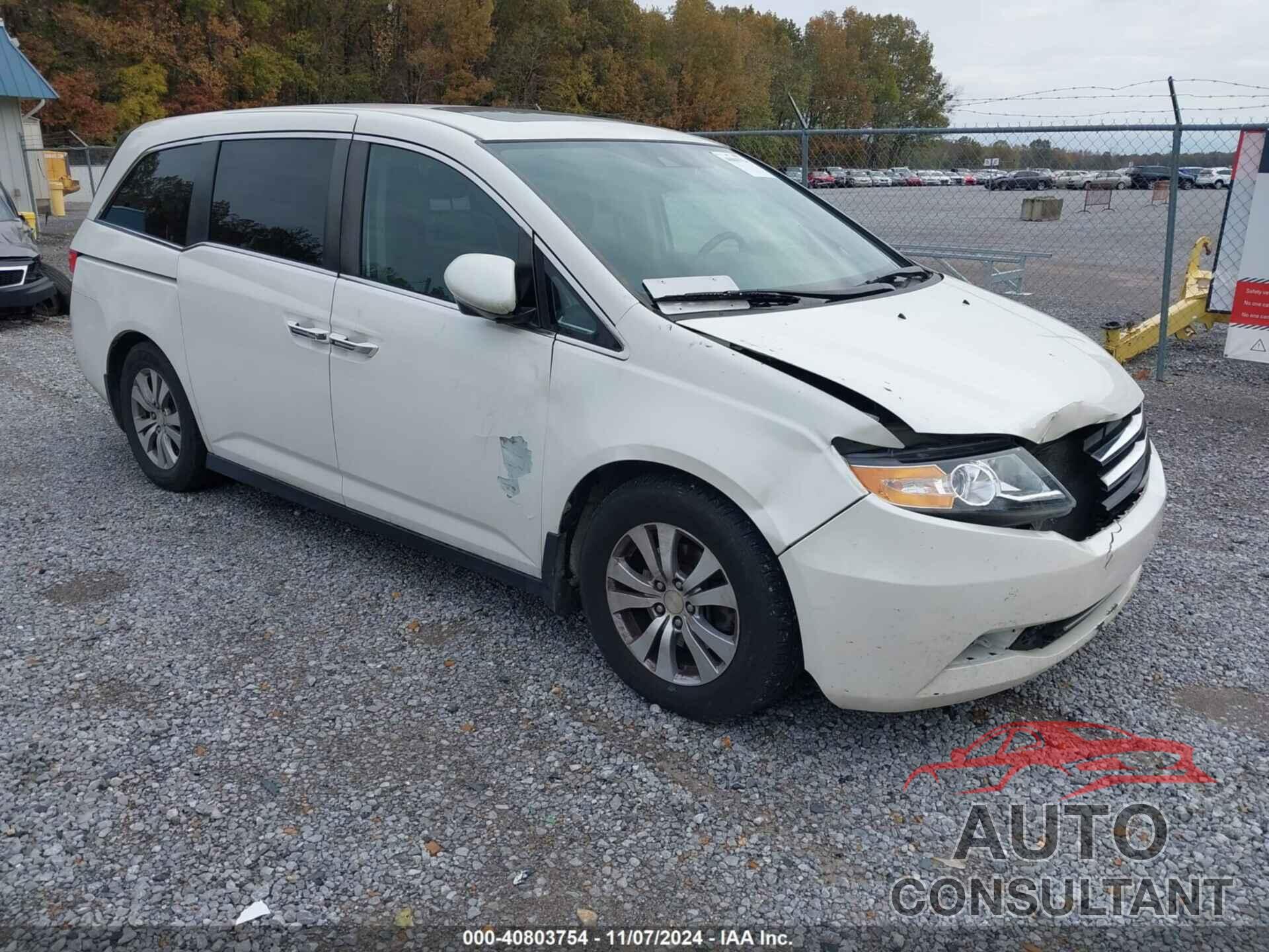 HONDA ODYSSEY 2015 - 5FNRL5H62FB087558