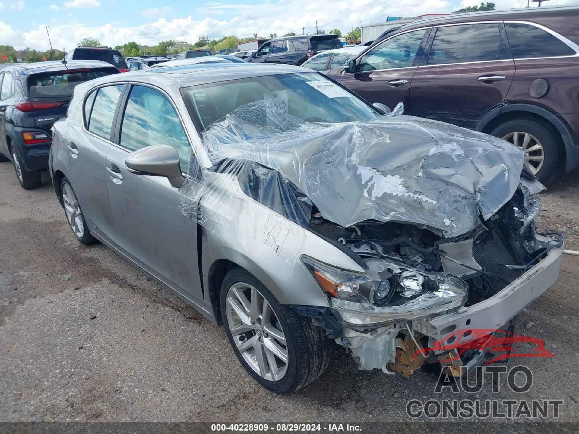 LEXUS CT 200H 2017 - JTHKD5BH7H2298705