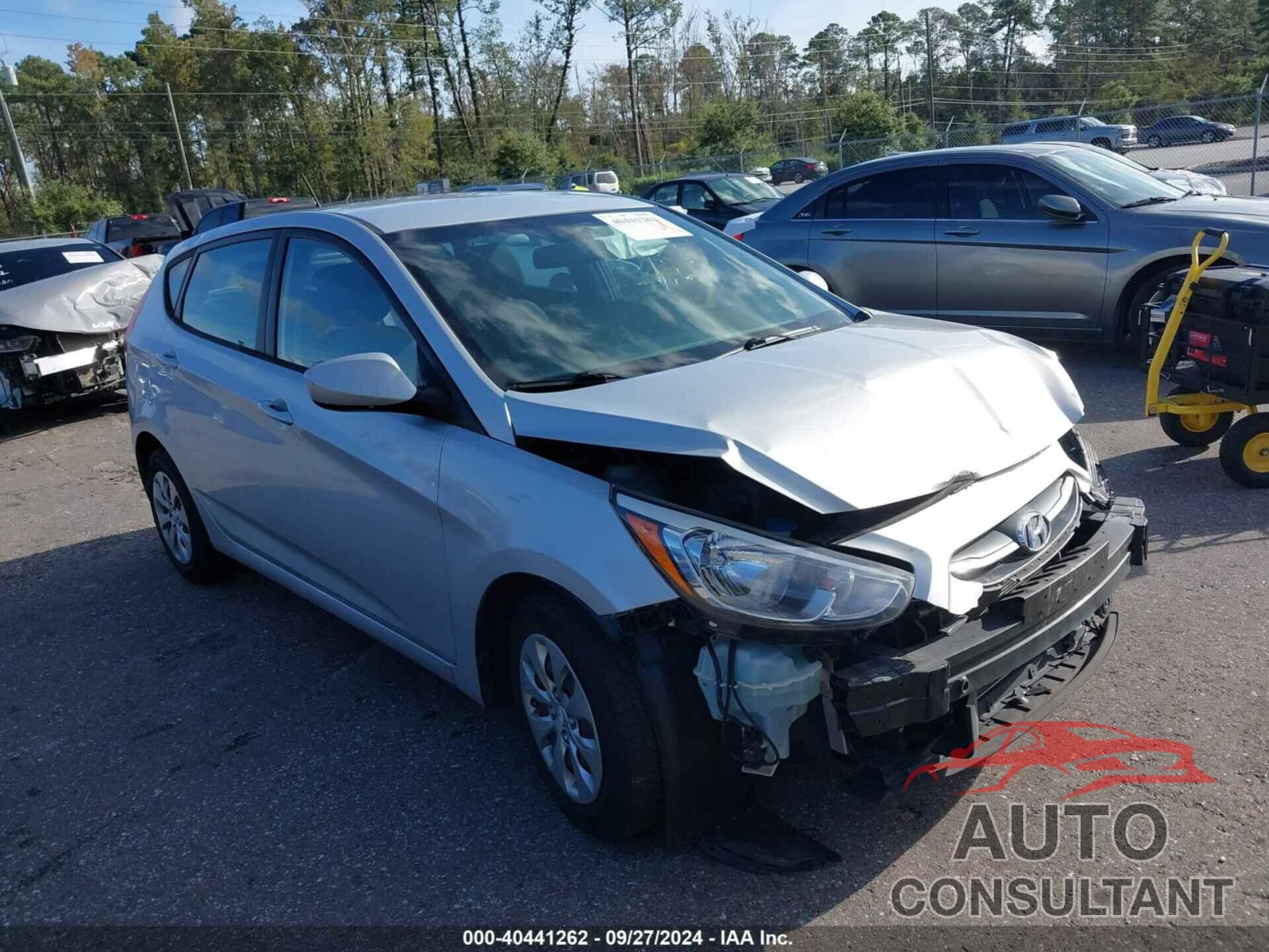 HYUNDAI ACCENT 2016 - KMHCT5AE6GU237814