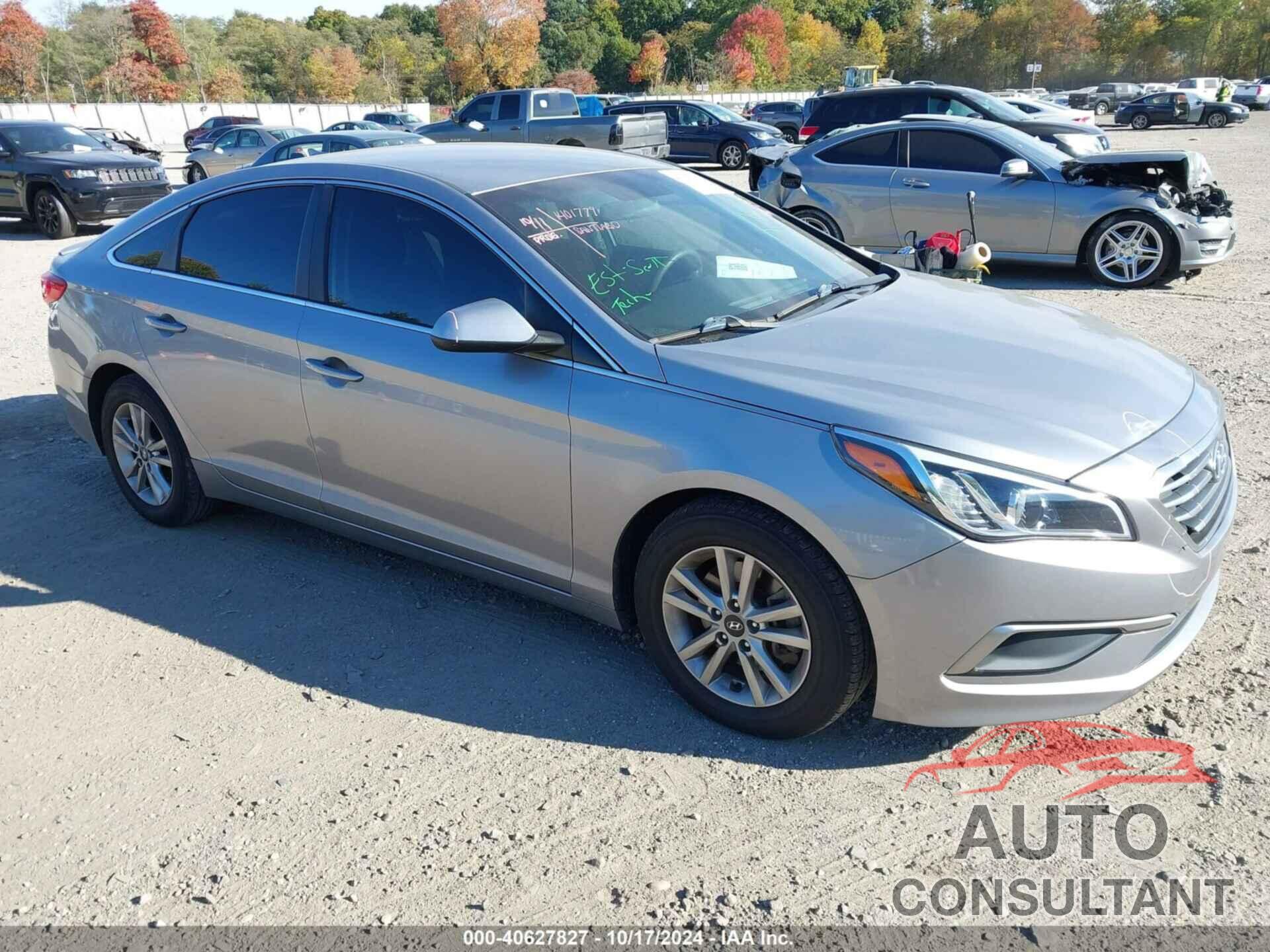 HYUNDAI SONATA 2017 - 5NPE24AF3HH574603