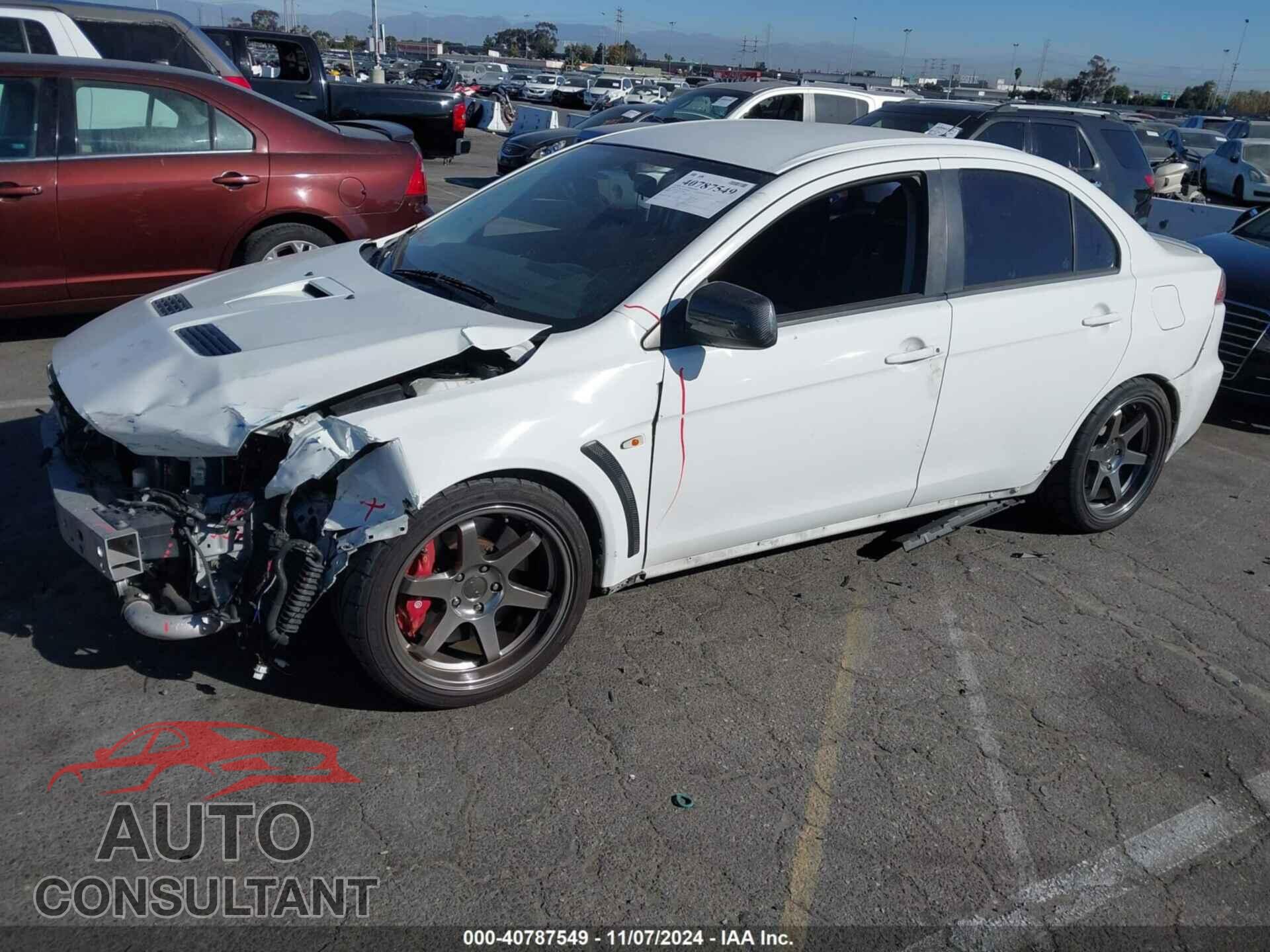 MITSUBISHI LANCER EVOLUTION 2012 - JA32W5FV3CU009679