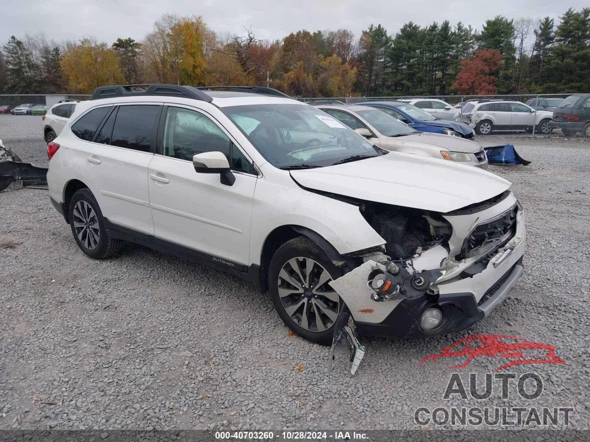 SUBARU OUTBACK 2017 - 4S4BSANCXH3435576