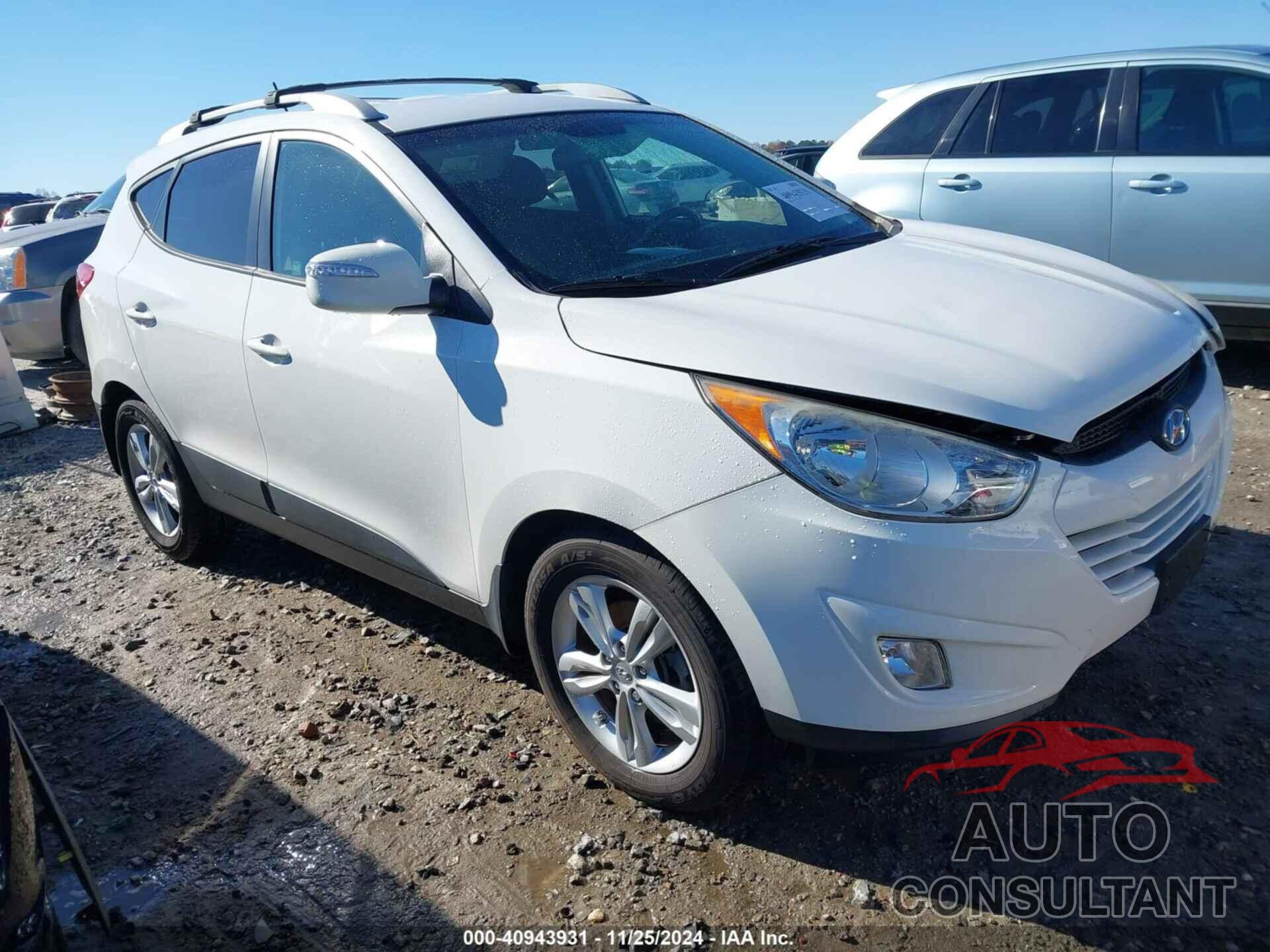 HYUNDAI TUCSON 2013 - KM8JU3AC2DU594104