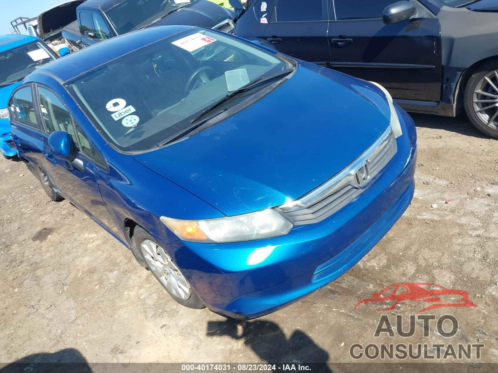 HONDA CIVIC 2012 - 2HGFB2F55CH513135