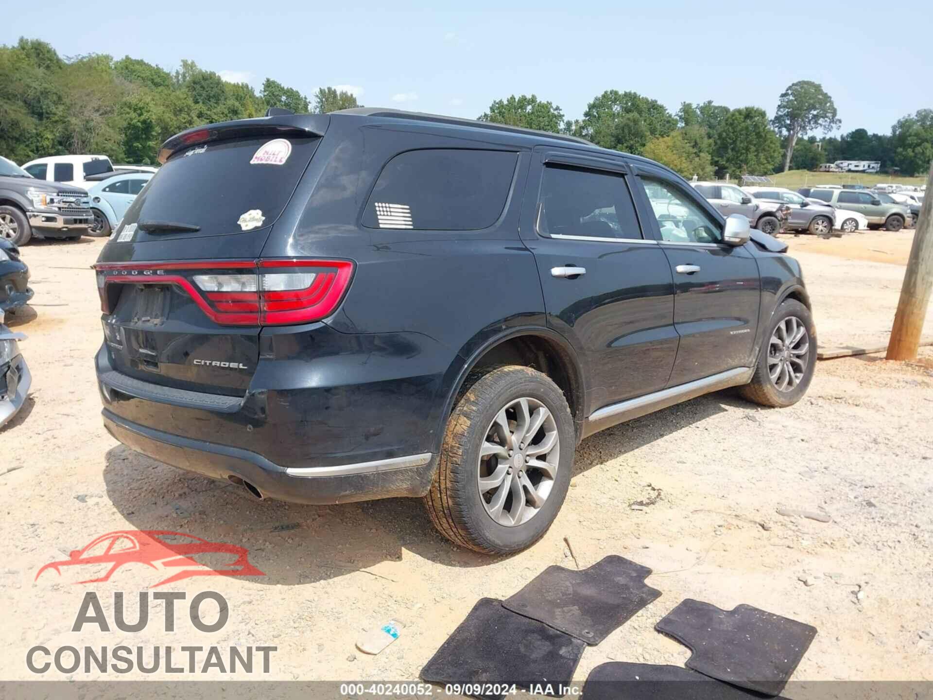 DODGE DURANGO 2018 - 1C4RDJEG9JC404695