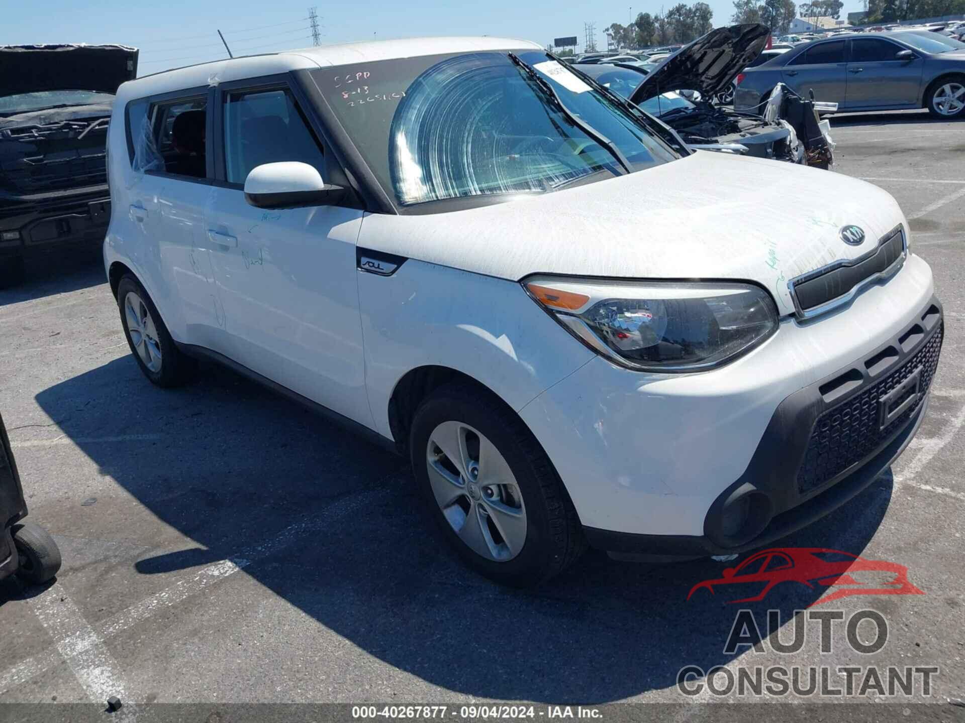 KIA SOUL 2016 - KNDJN2A29G7391863