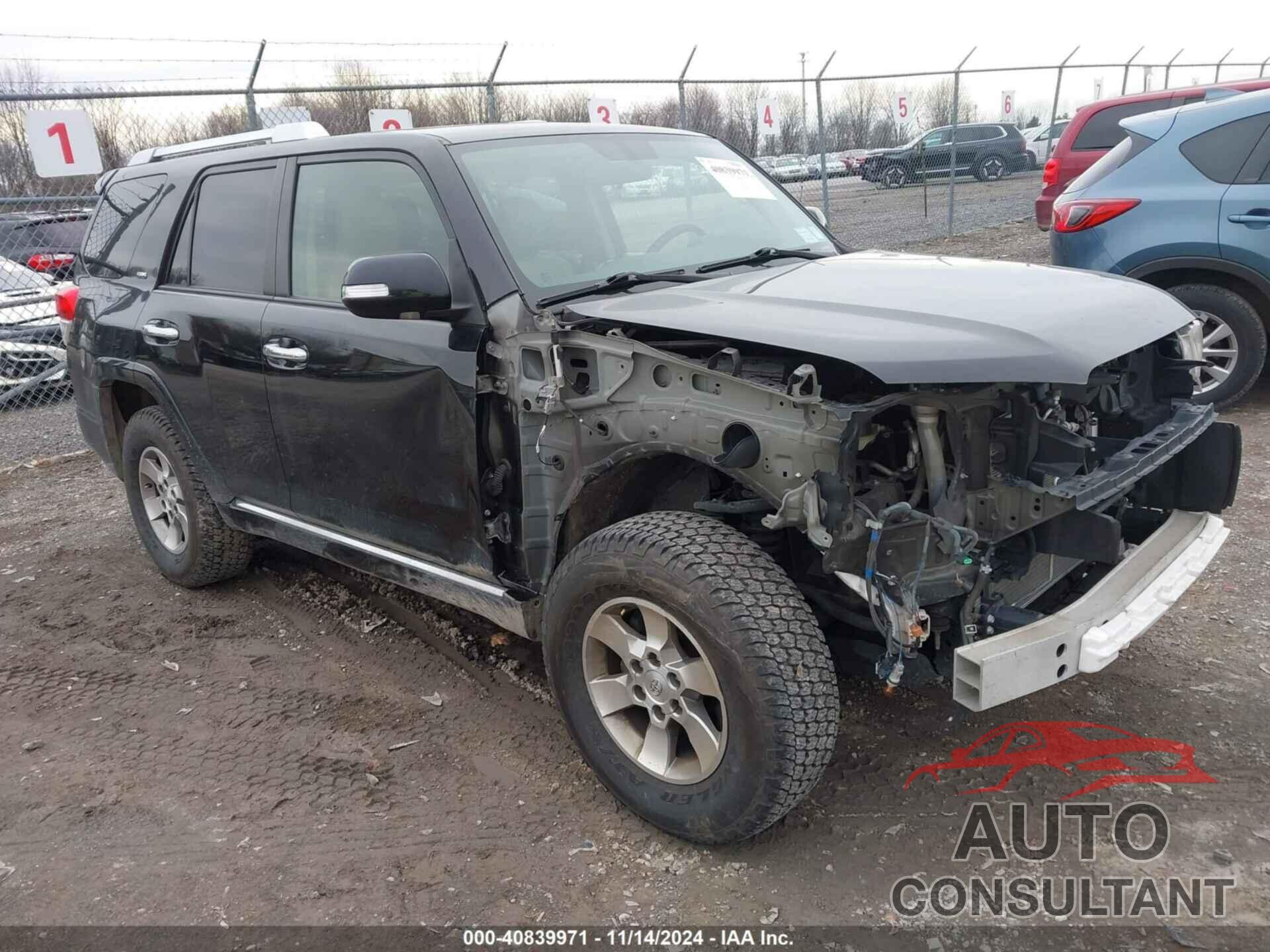 TOYOTA 4RUNNER 2012 - JTEBU5JR7C5100364