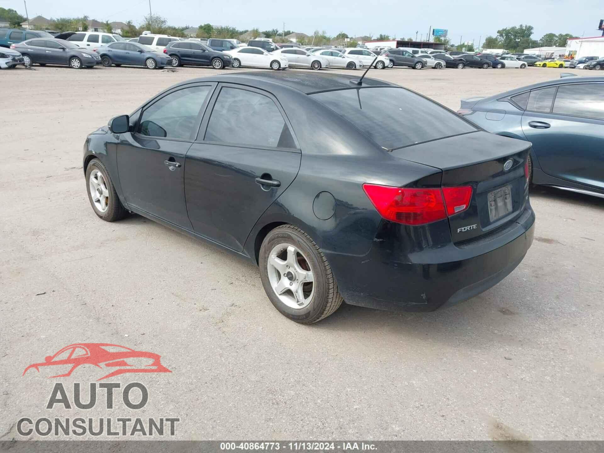 KIA FORTE 2012 - KNAFU4A29C5515413