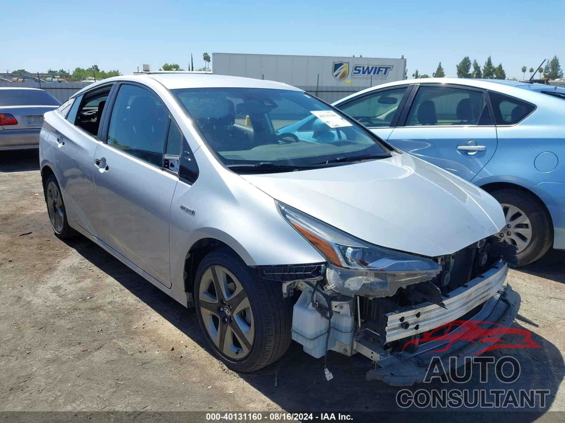 TOYOTA PRIUS 2019 - JTDKARFU2K3085851