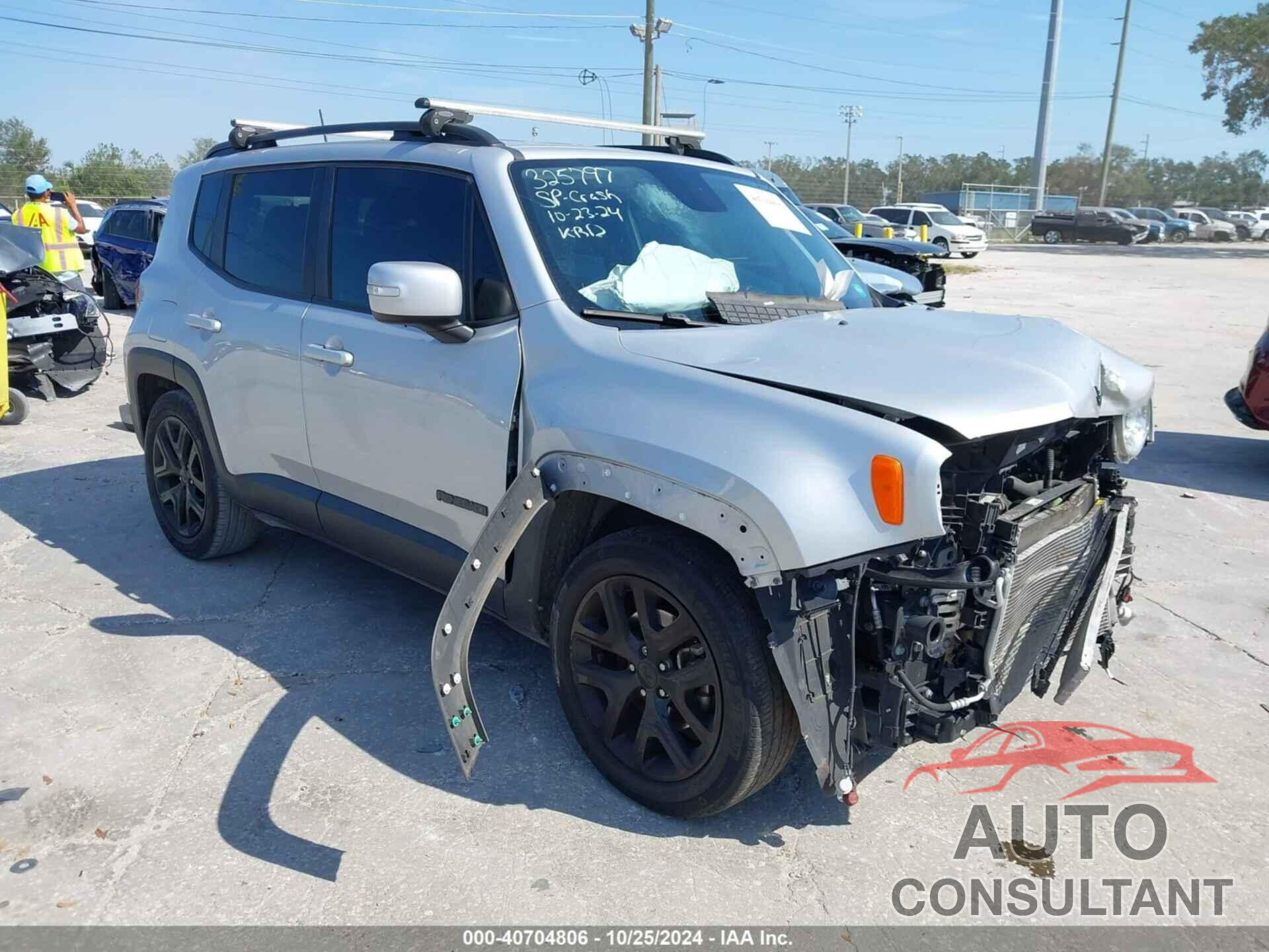 JEEP RENEGADE 2019 - ZACNJABBXKPJ99608
