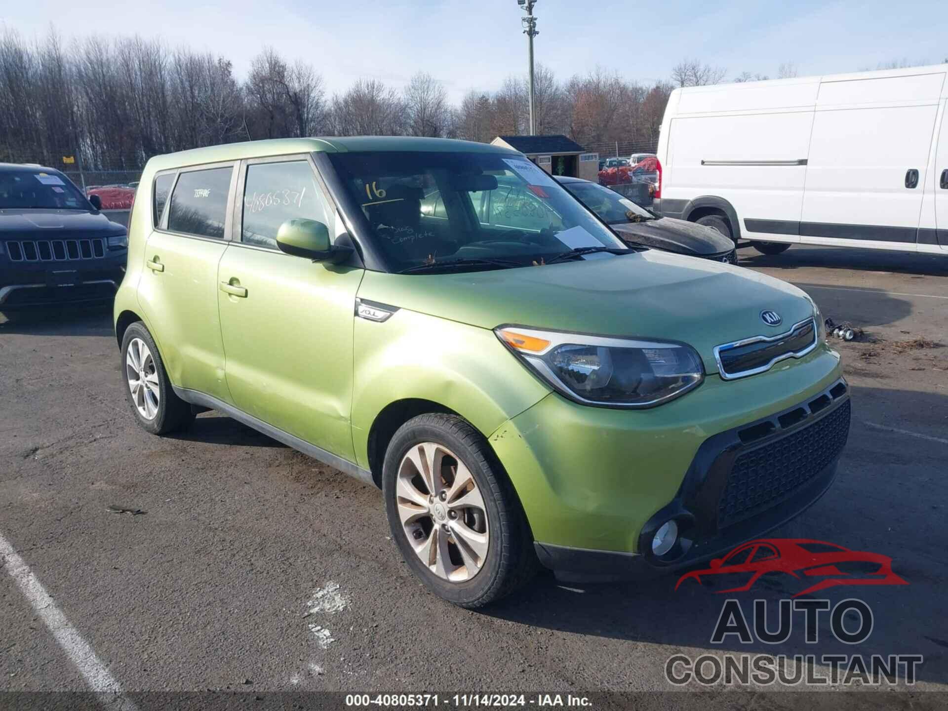 KIA SOUL 2016 - KNDJP3A52G7862617