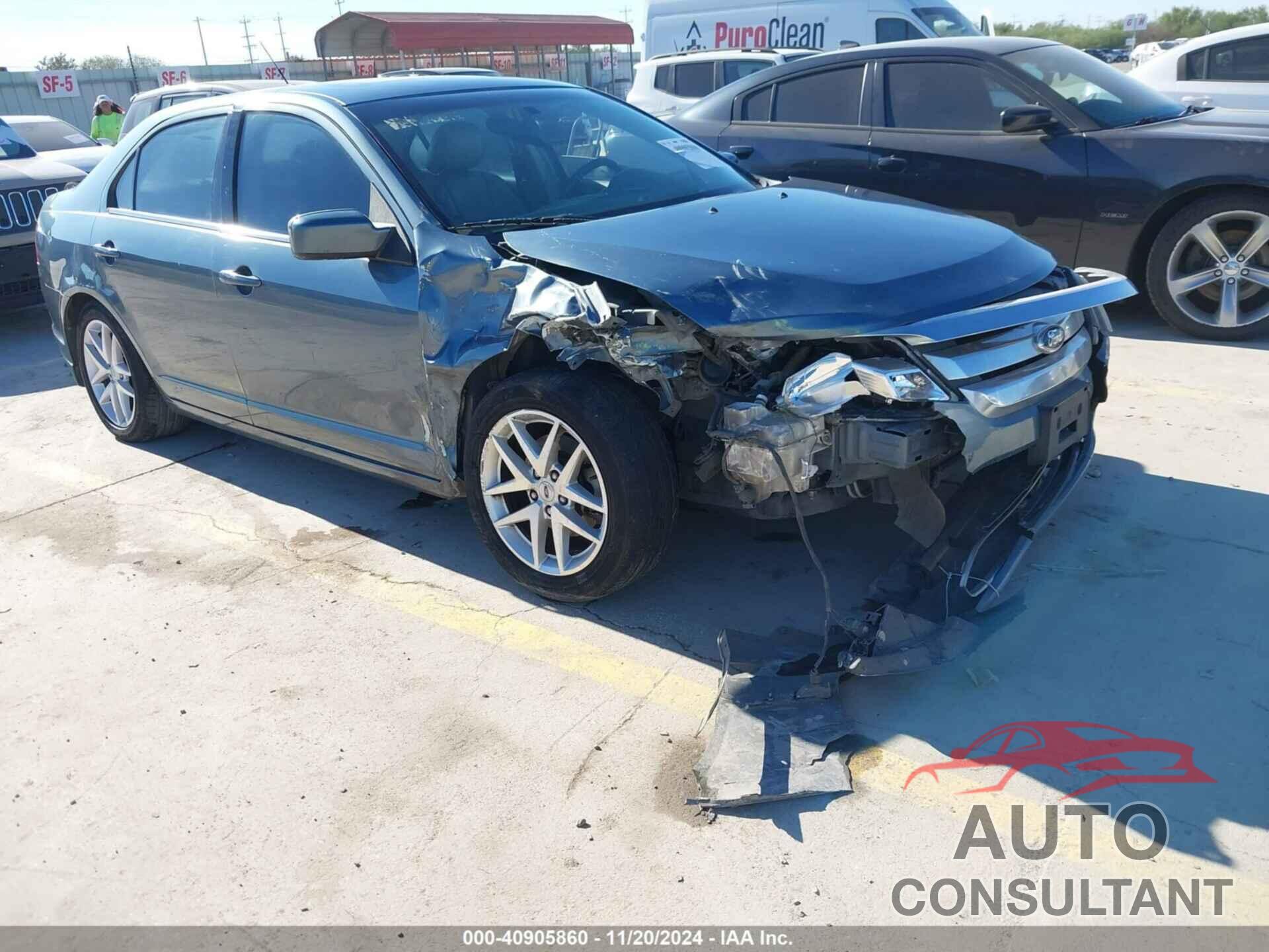 FORD FUSION 2011 - 3FAHP0JGXBR318887