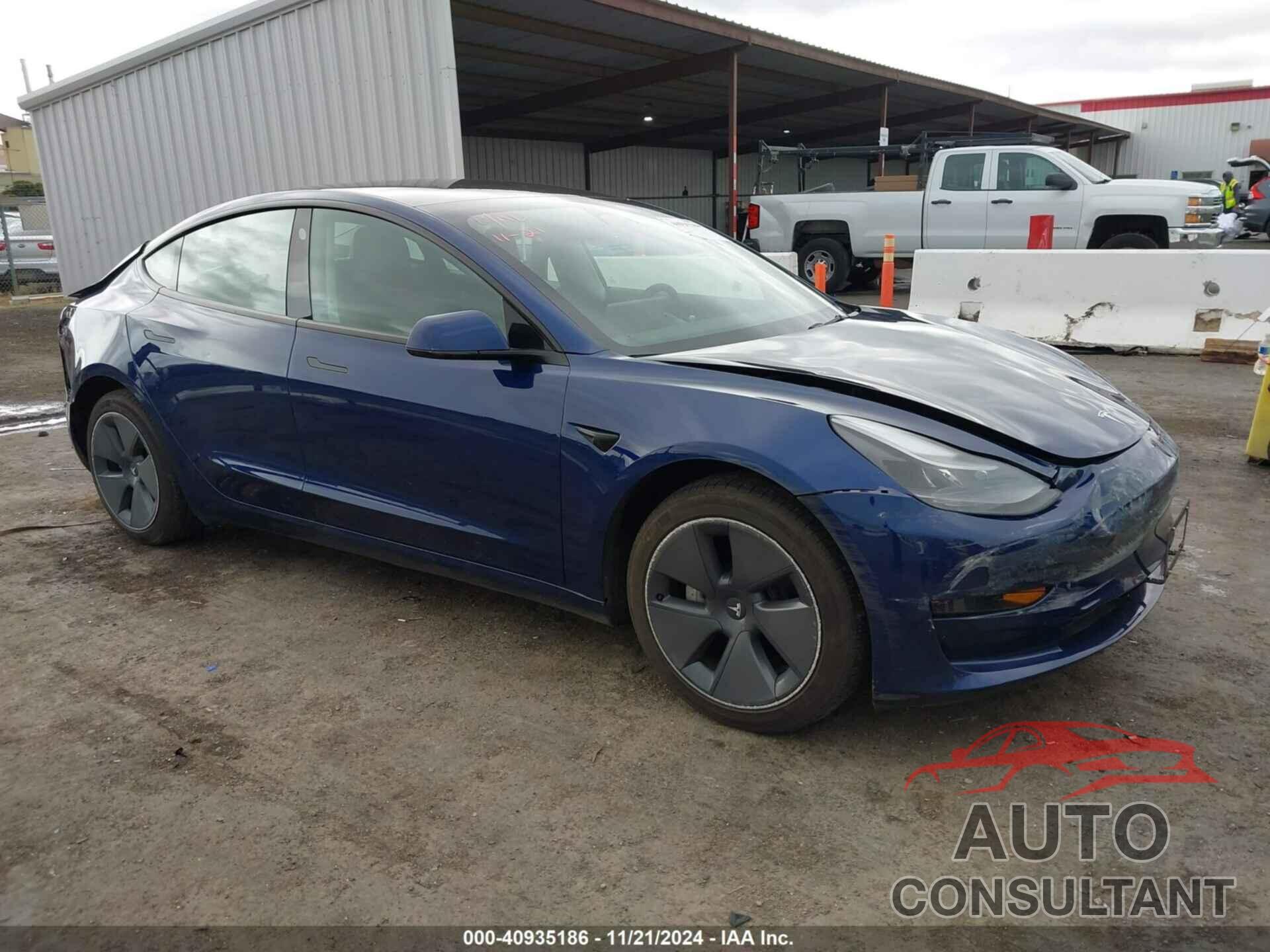 TESLA MODEL 3 2022 - 5YJ3E1EB0NF165151