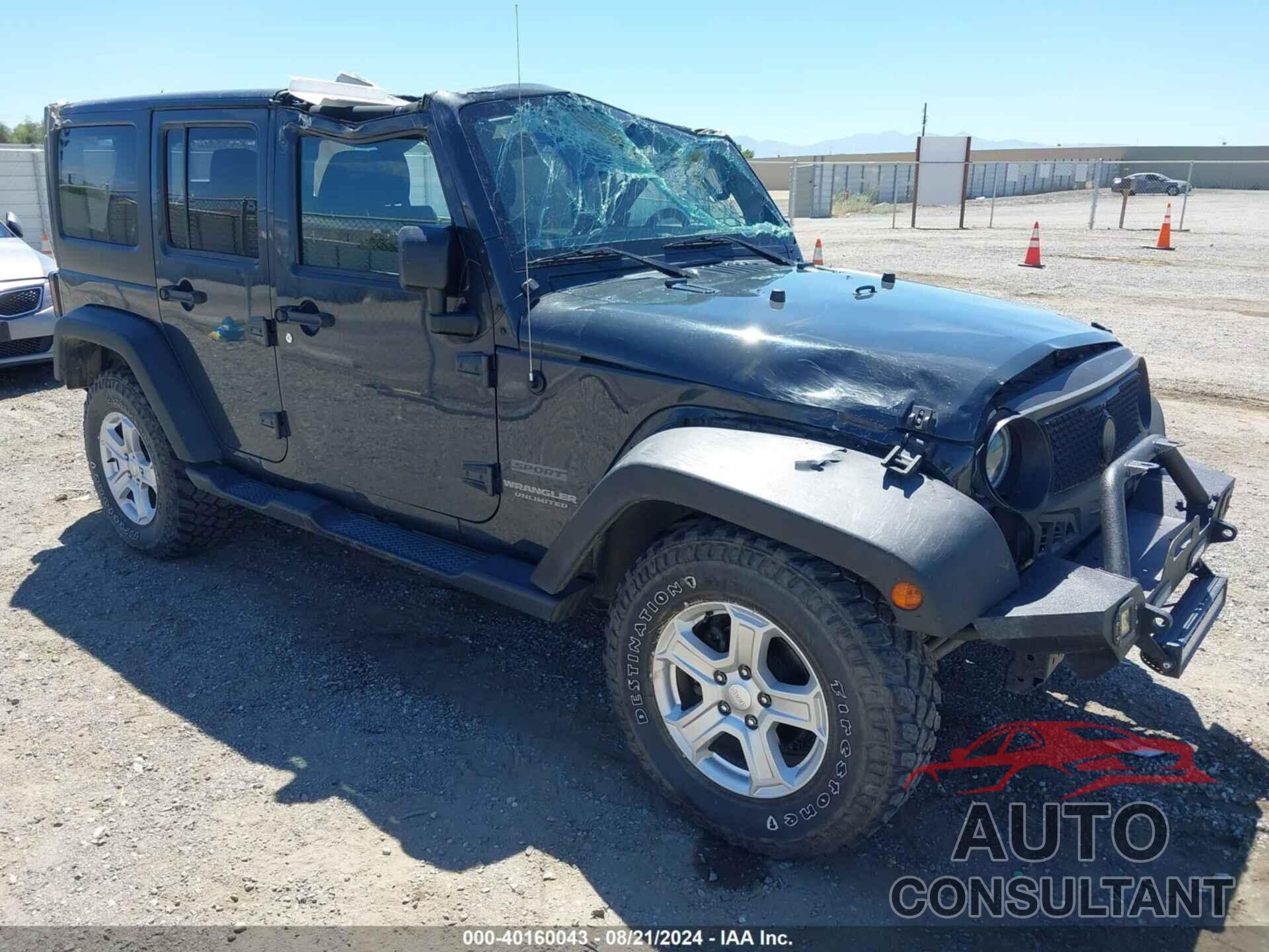 JEEP WRANGLER UNLIMITED 2017 - 1C4BJWDG5HL654647