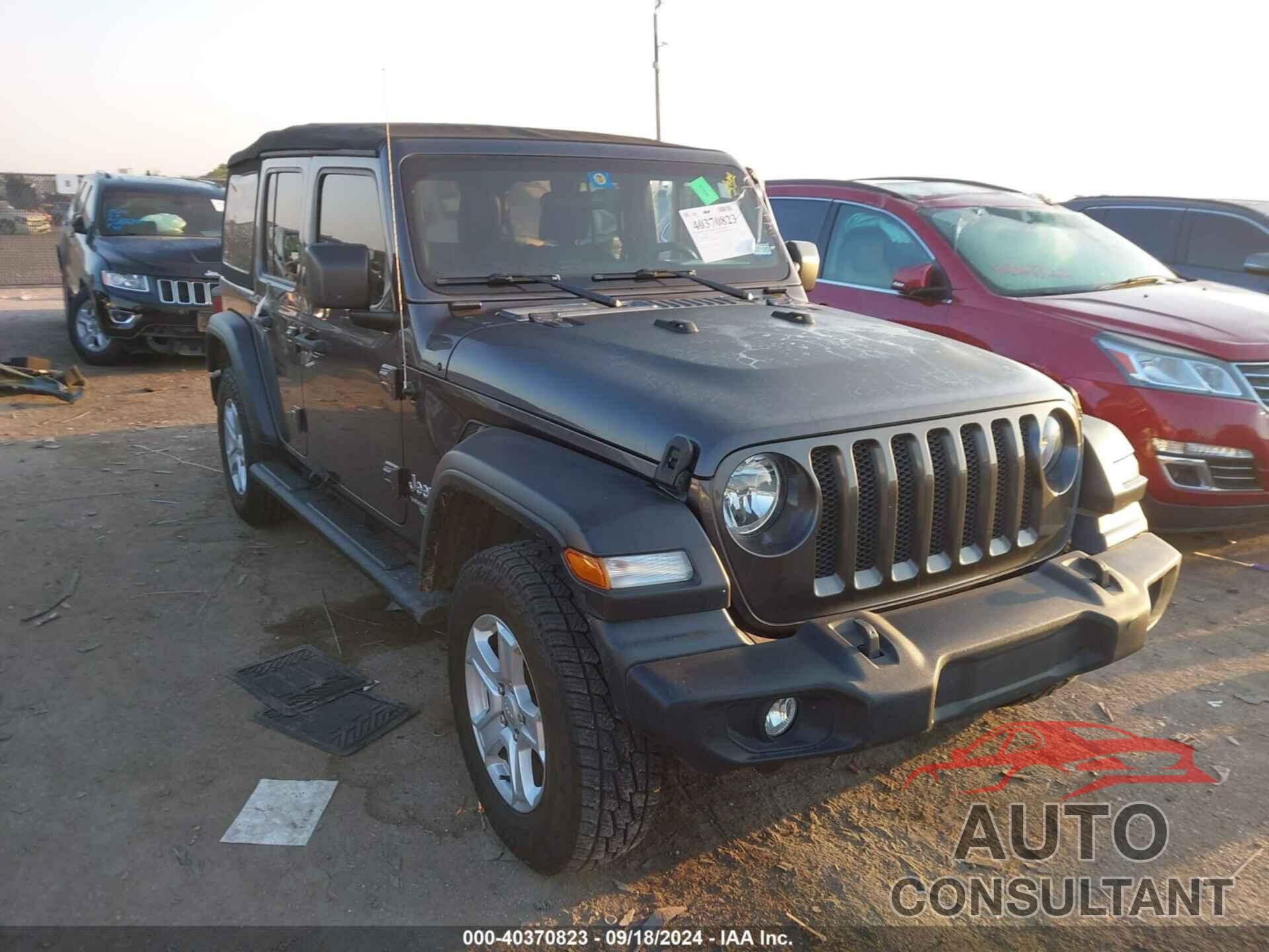 JEEP WRANGLER UNLIMITED 2019 - 1C4HJXDG6KW662617